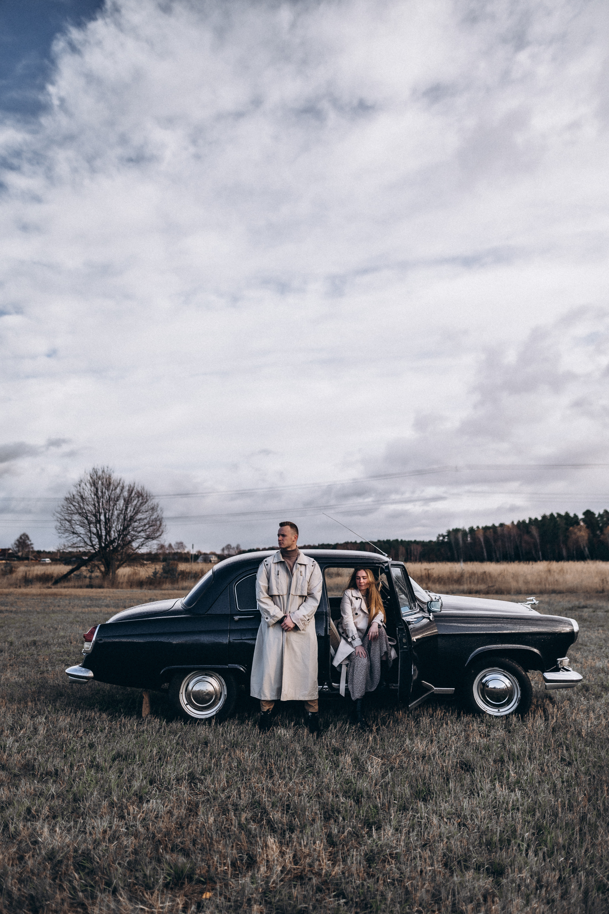 Ретро-машина, лав-стори