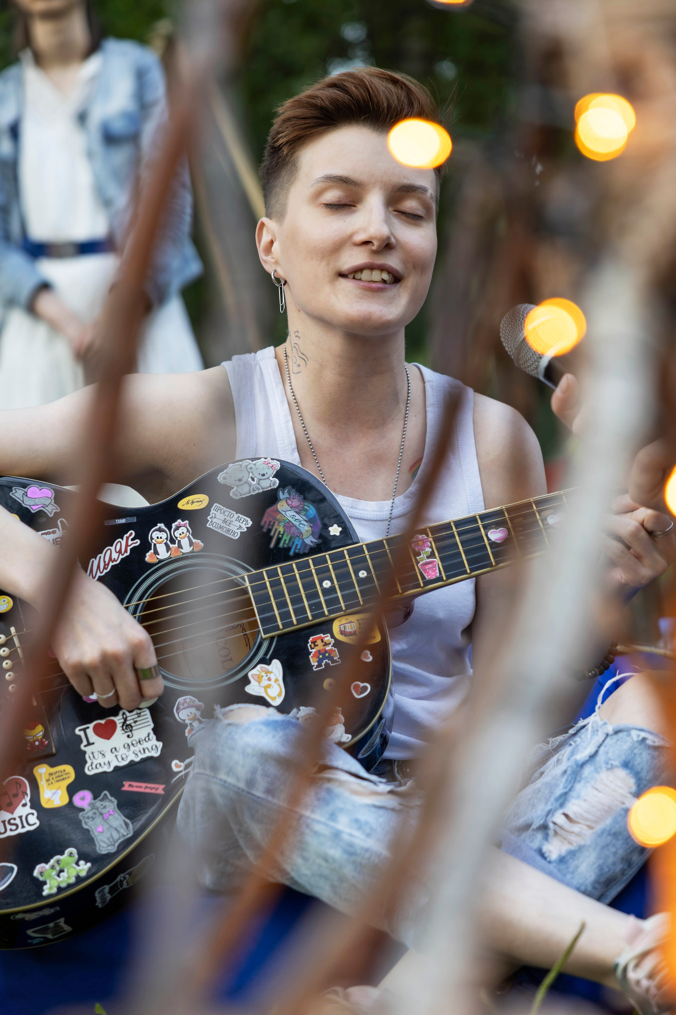 Гитарник на свежем воздухе