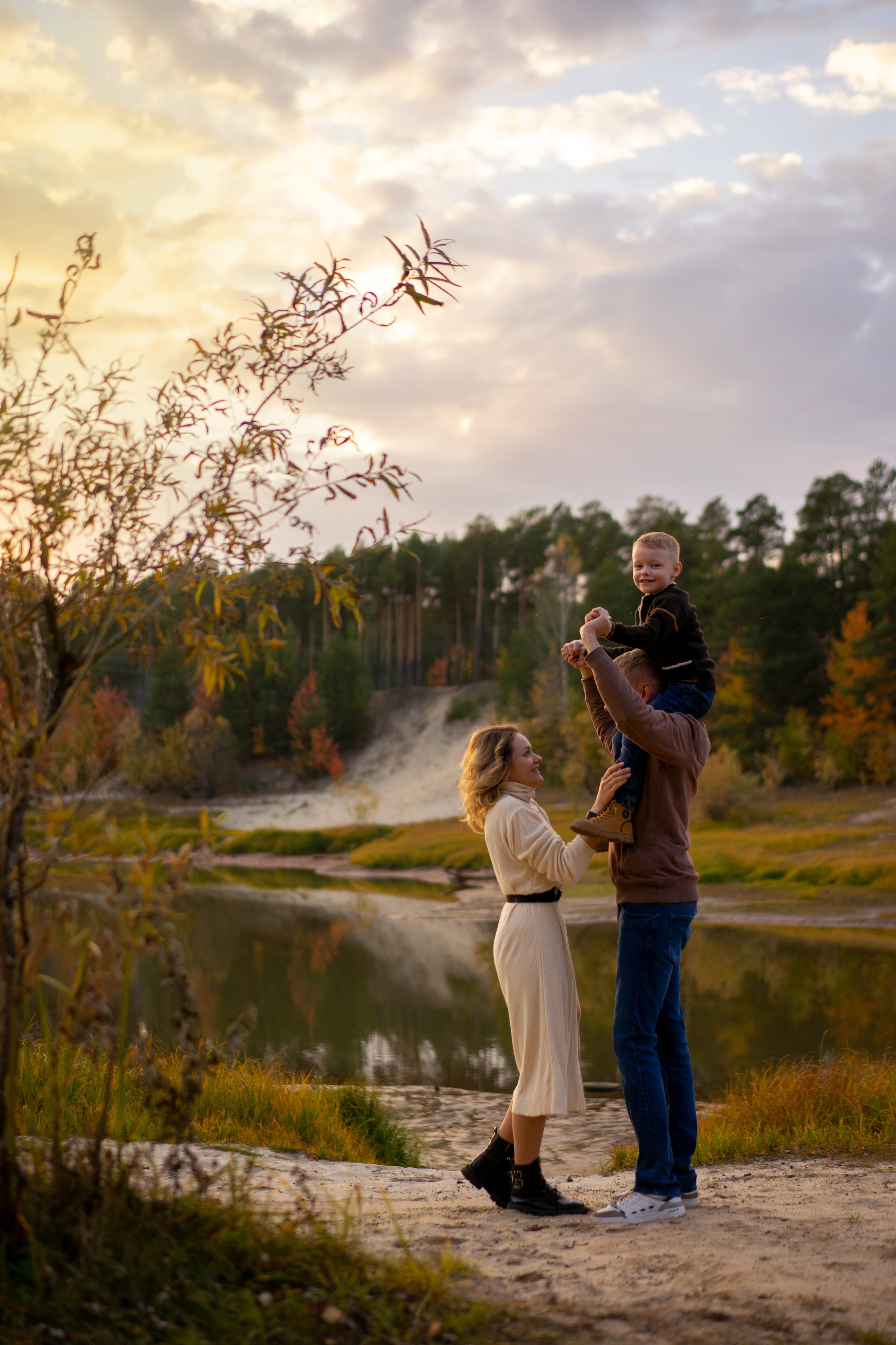 Катя, Саша и Дима