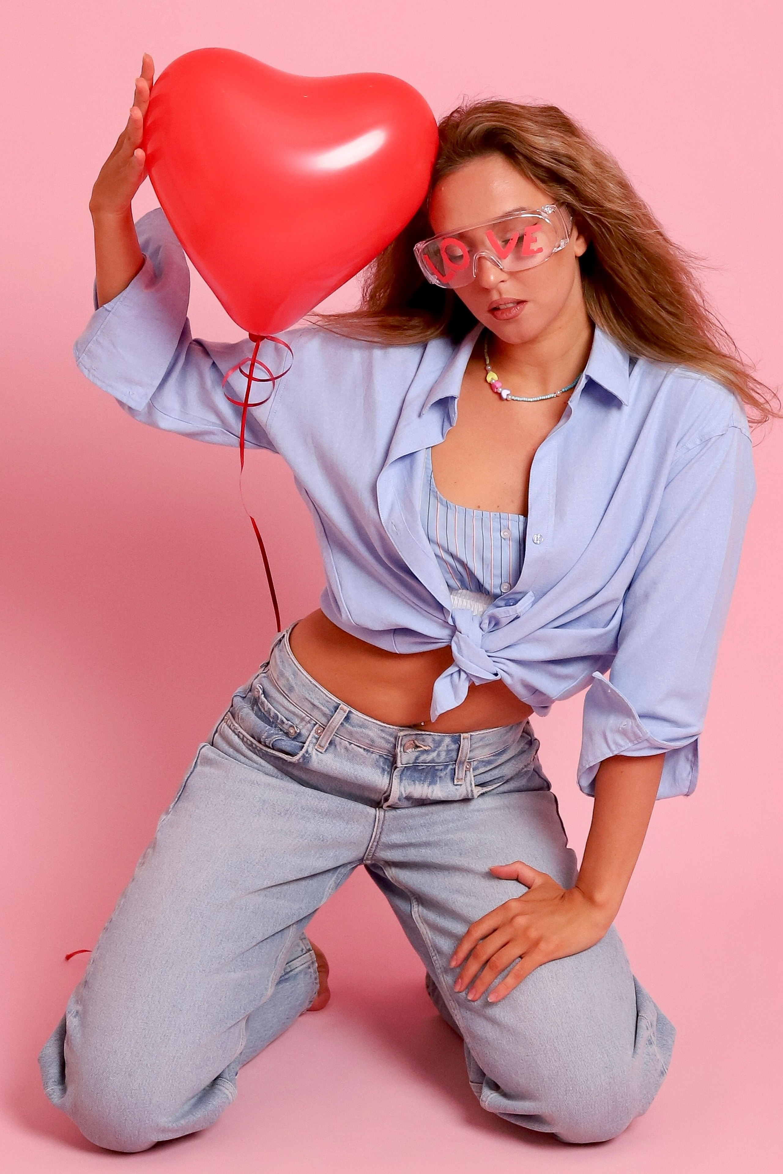 Нежно-розовый