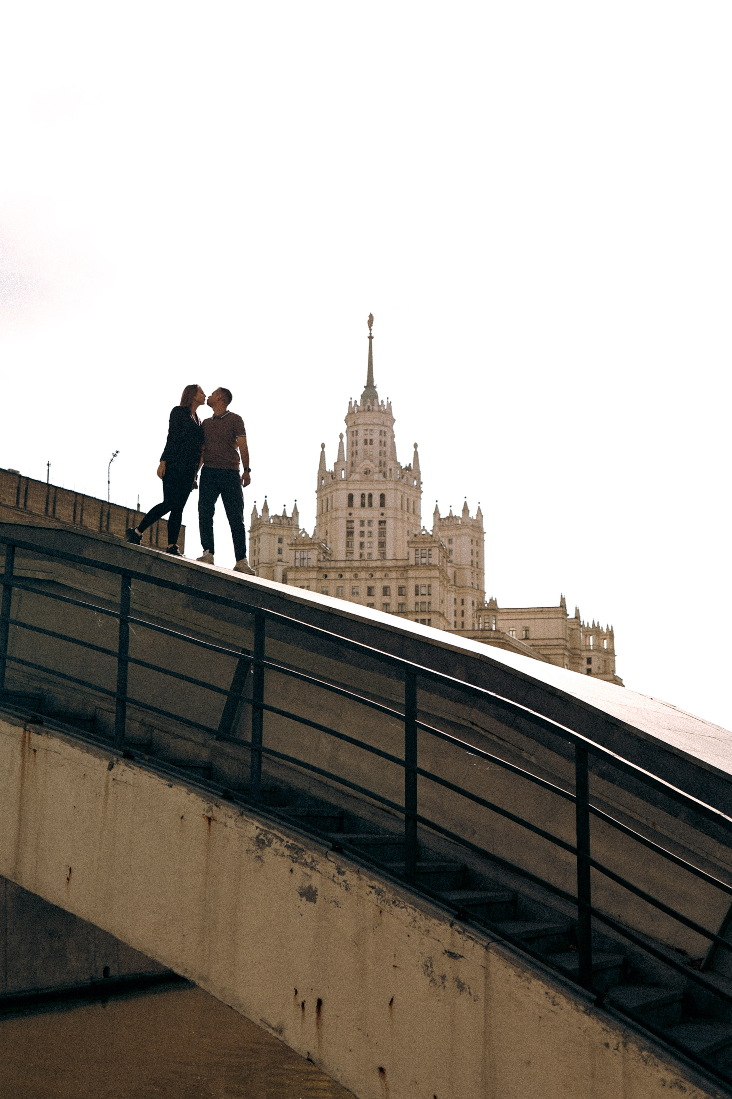 Анастасия и Андрей уличная фотосессия