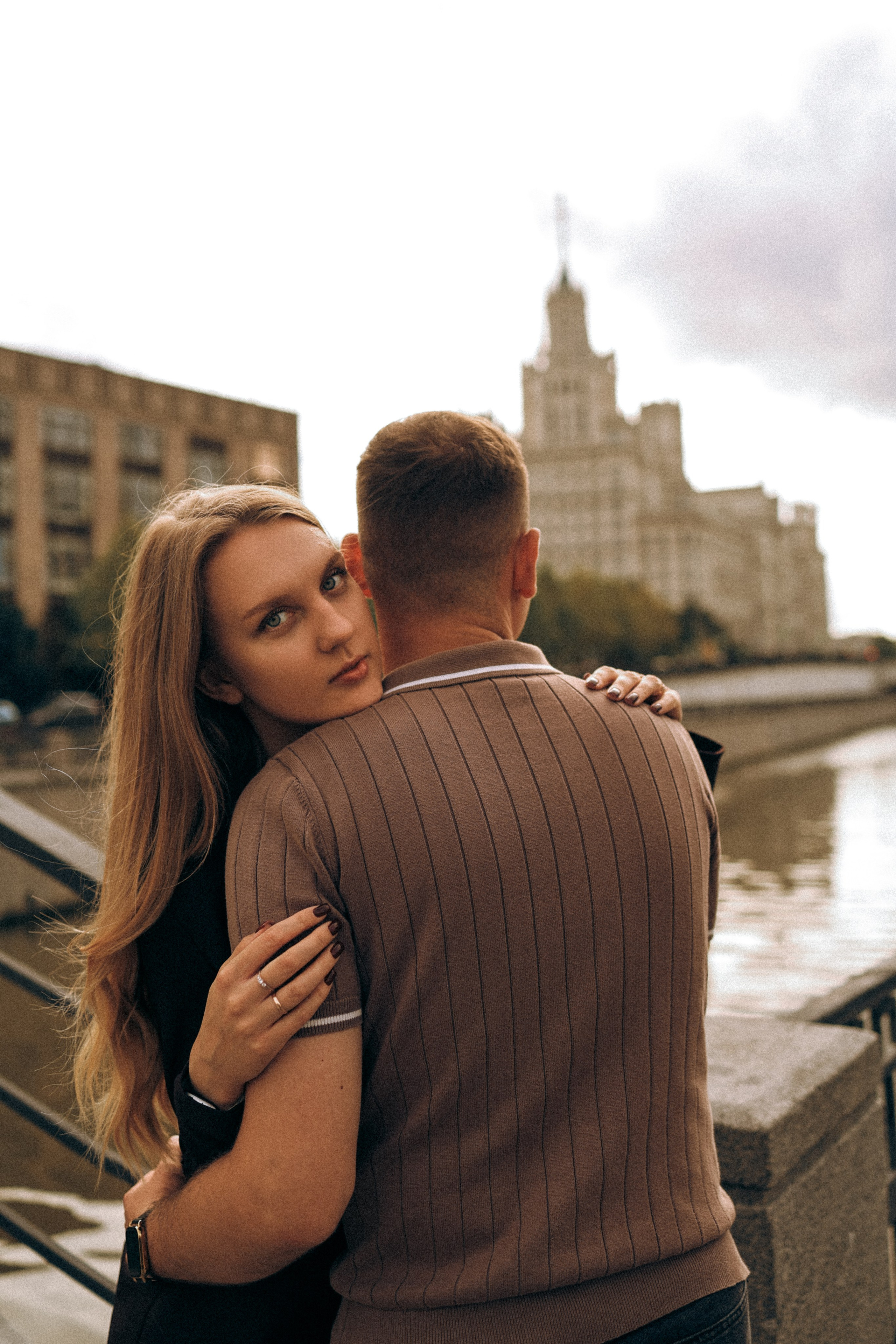 Анастасия и Андрей уличная фотосессия. Репортажный, свадебный фотограф в Москве, уличные и студийные фотосессии