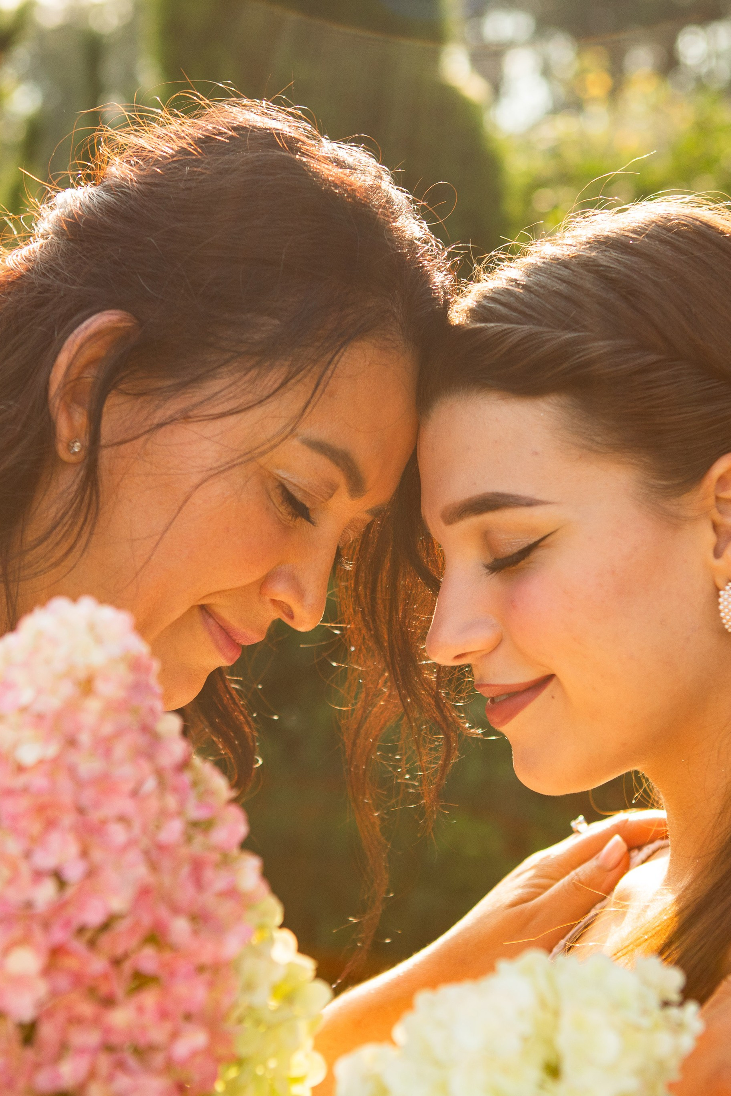 В саду гортензий