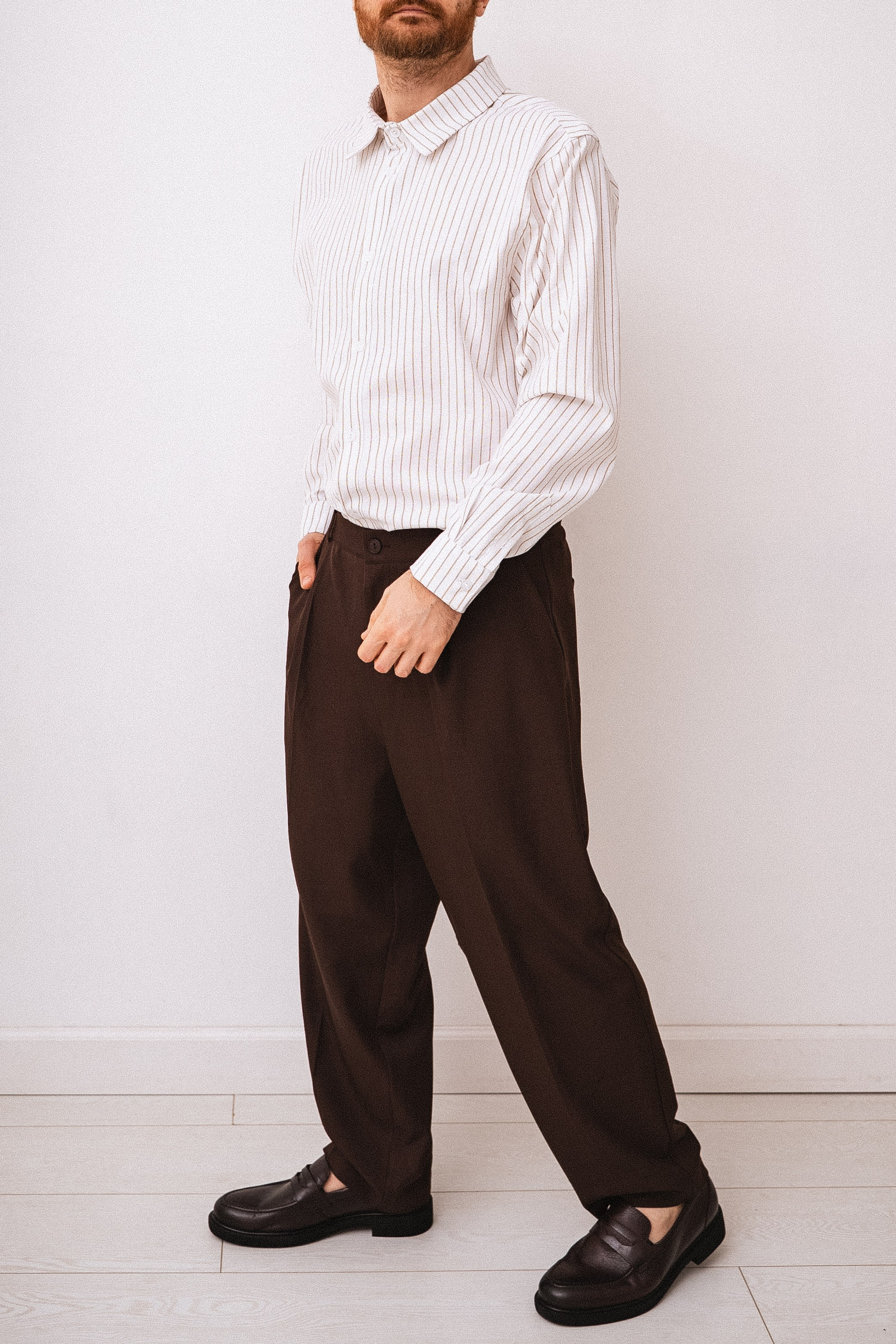 РУБАШКА В ПОЛОСКУ 52-54. Фотостудия в Люберцах