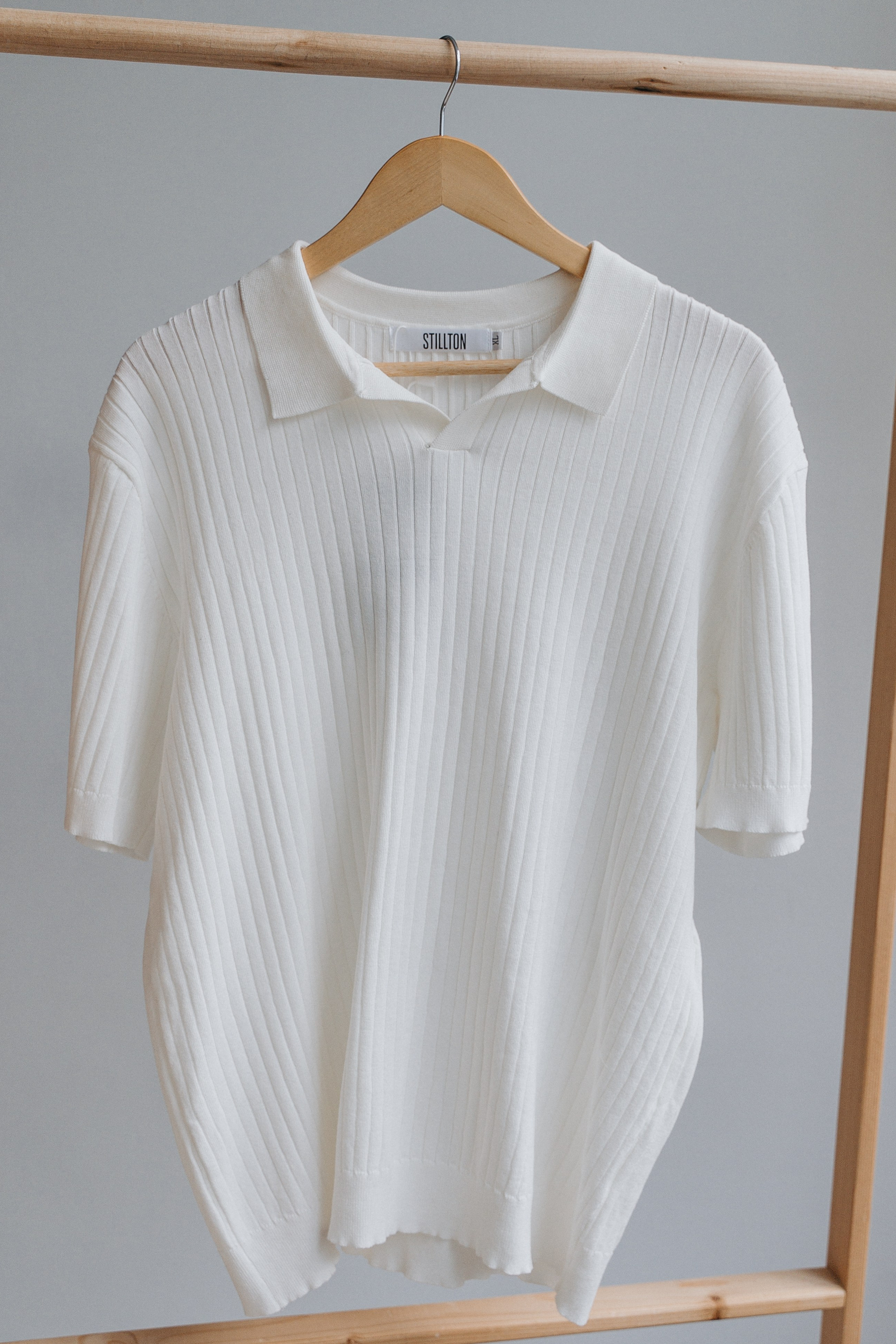 БЕЛОЕ ПОЛО В РУБЧИК XL. Фотостудия в Люберцах