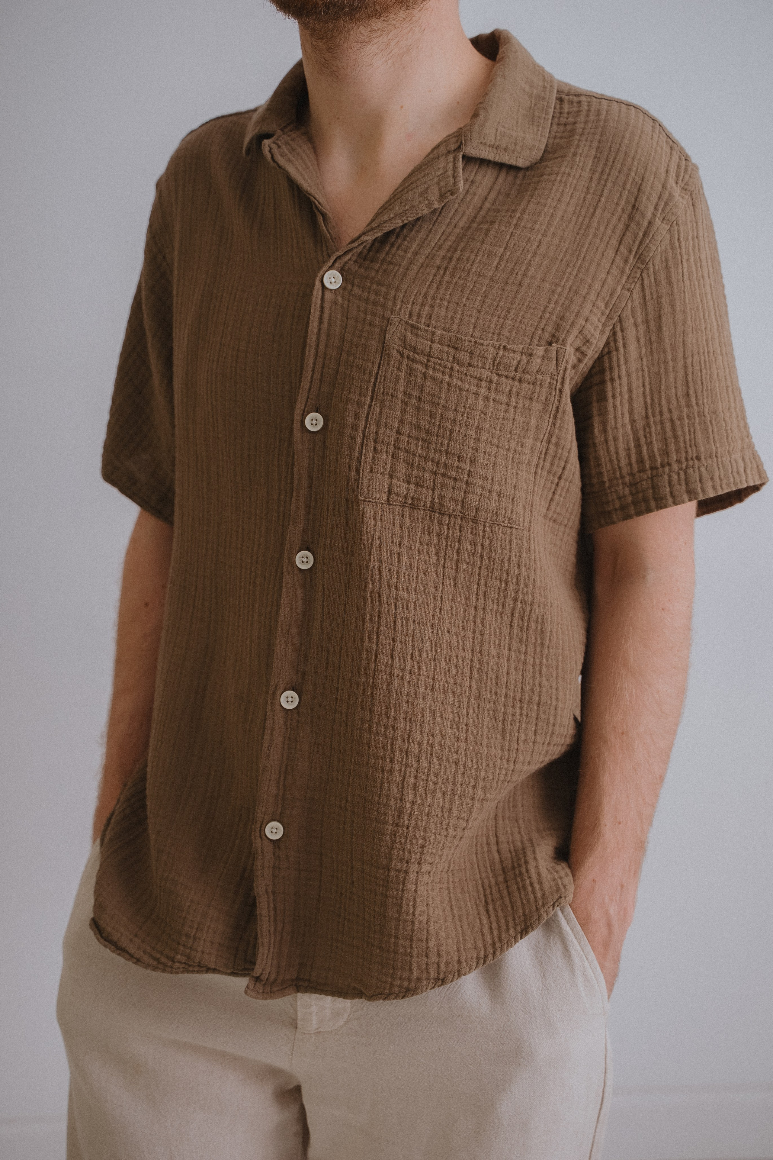 РУБАШКА МУСЛИНОВАЯ S-M. Фотостудия в Люберцах