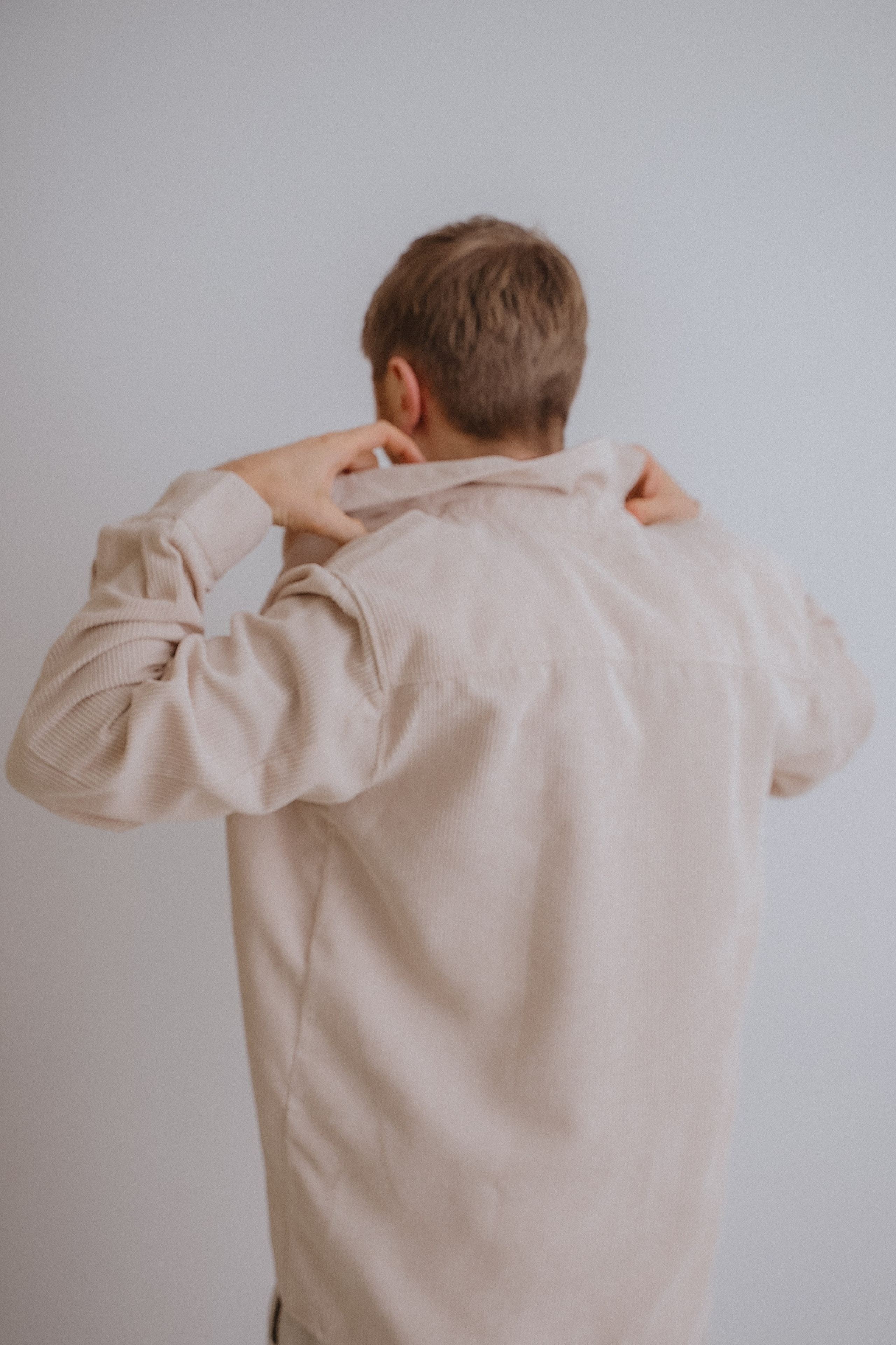 РУБАШКА ВЕЛЬВЕТОВАЯ S-M. Фотостудия в Люберцах