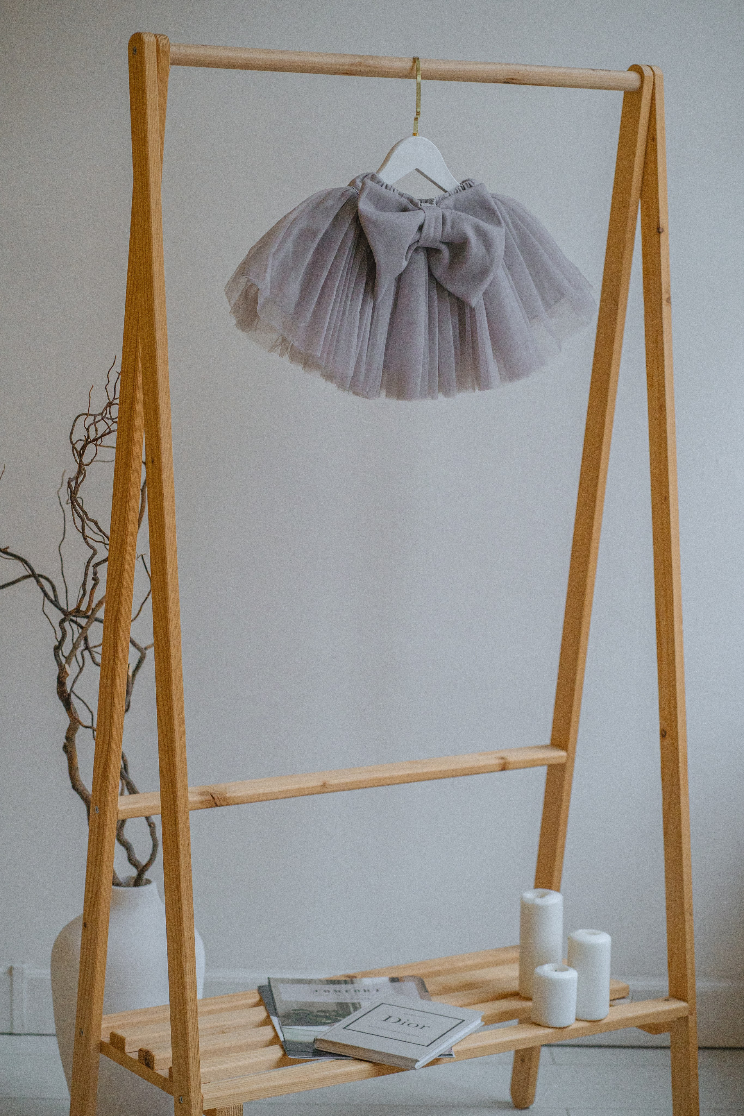 ЮБКА ПАЧКА С БАНТОМ СЕРАЯ 86. Фотостудия в Люберцах