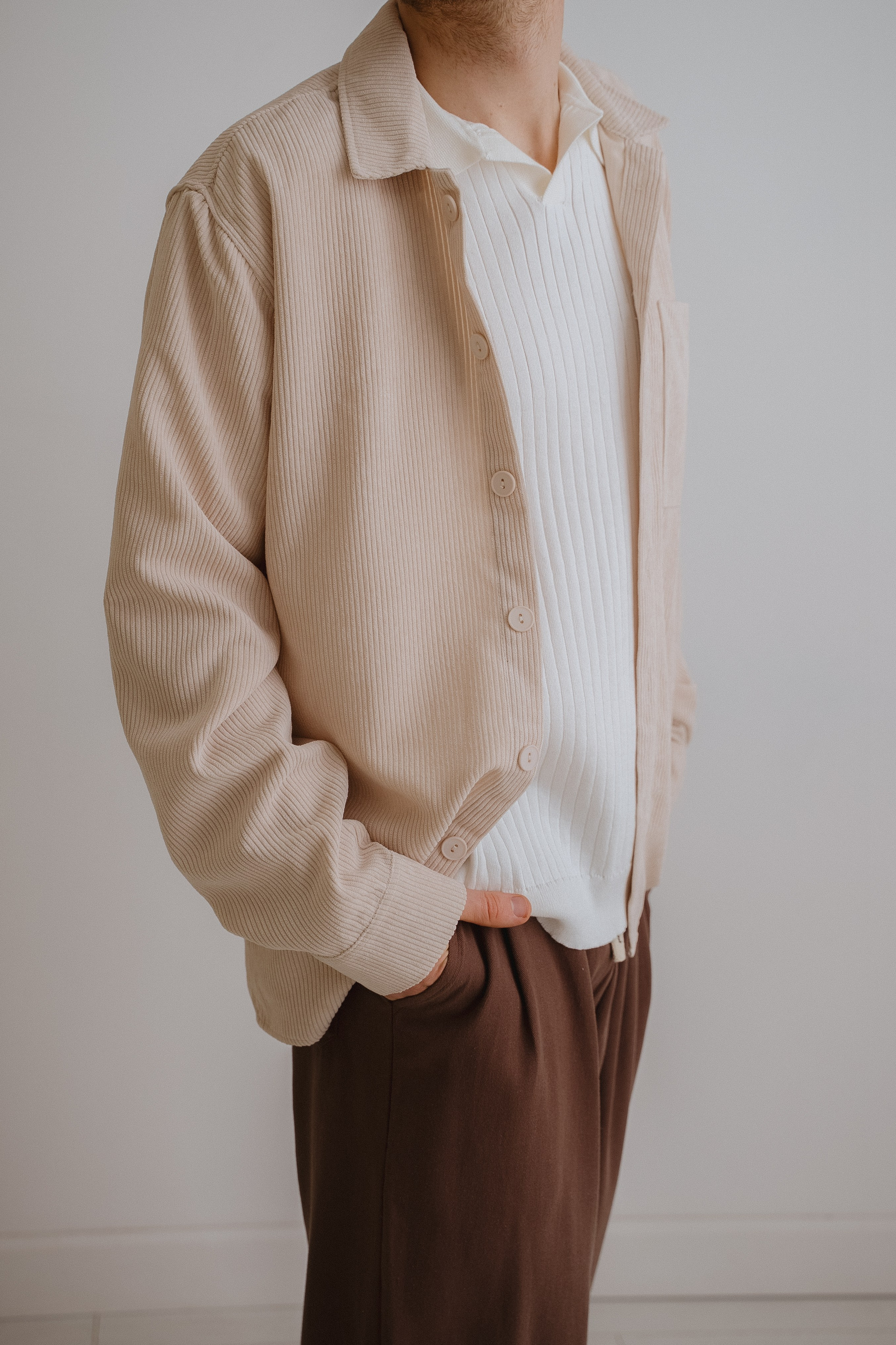 РУБАШКА ВЕЛЬВЕТОВАЯ S-M