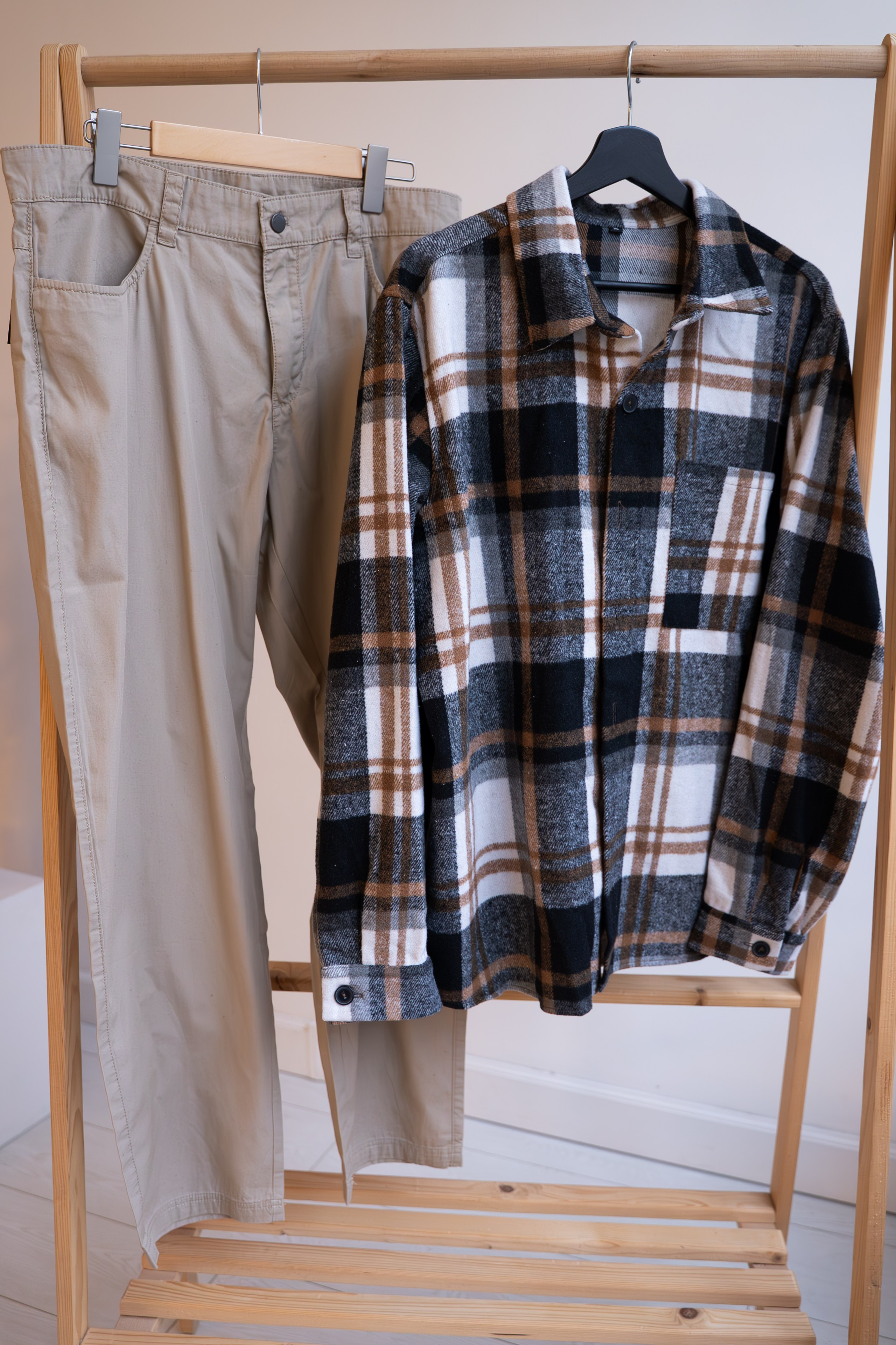 КЛЕТЧАТАЯ РУБАШКА 52-54. Фотостудия в Люберцах