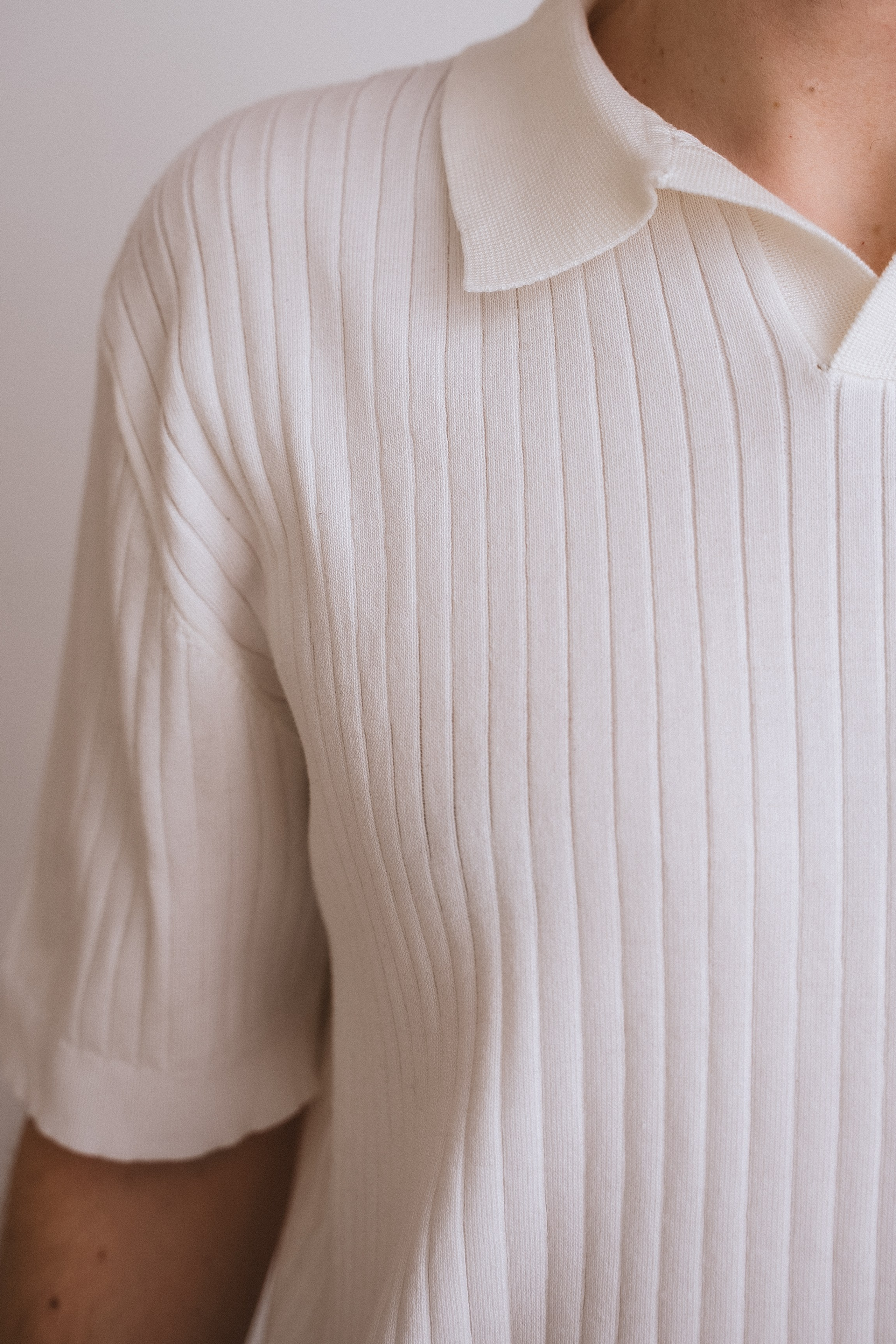 БЕЛОЕ ПОЛО В РУБЧИК XL. Фотостудия в Люберцах