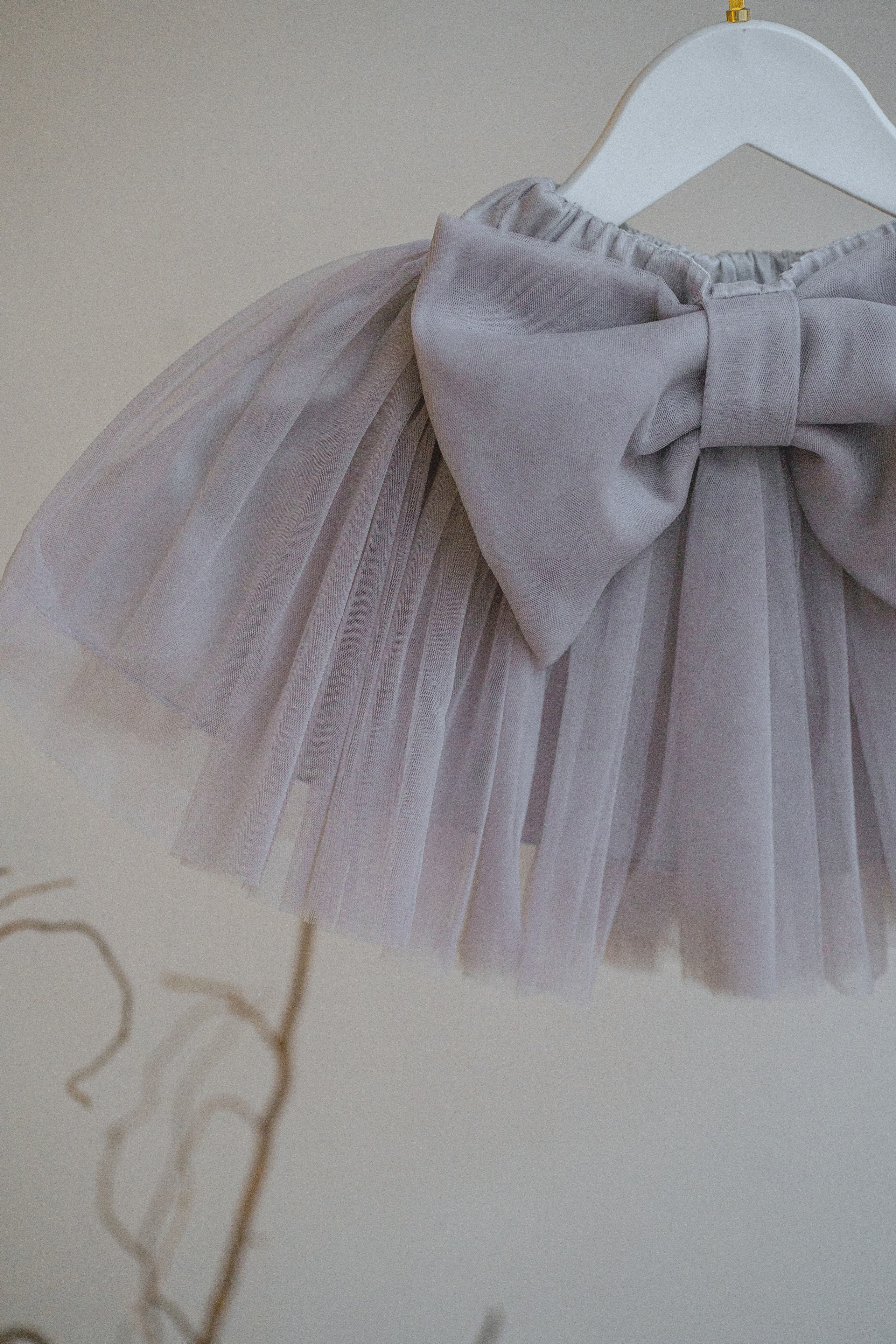 ЮБКА ПАЧКА С БАНТОМ СЕРАЯ 86. Фотостудия в Люберцах