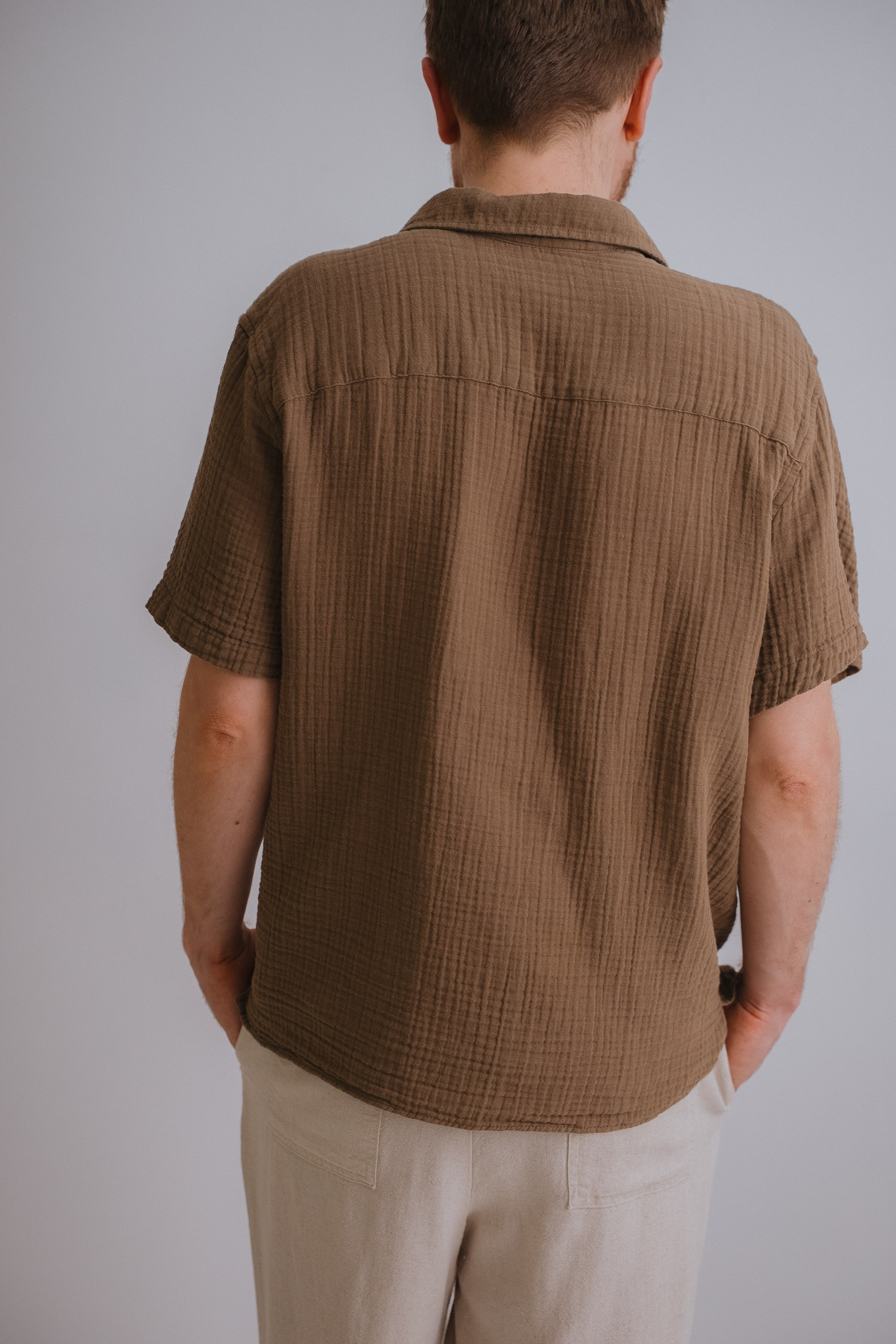 РУБАШКА МУСЛИНОВАЯ S-M. Фотостудия в Люберцах