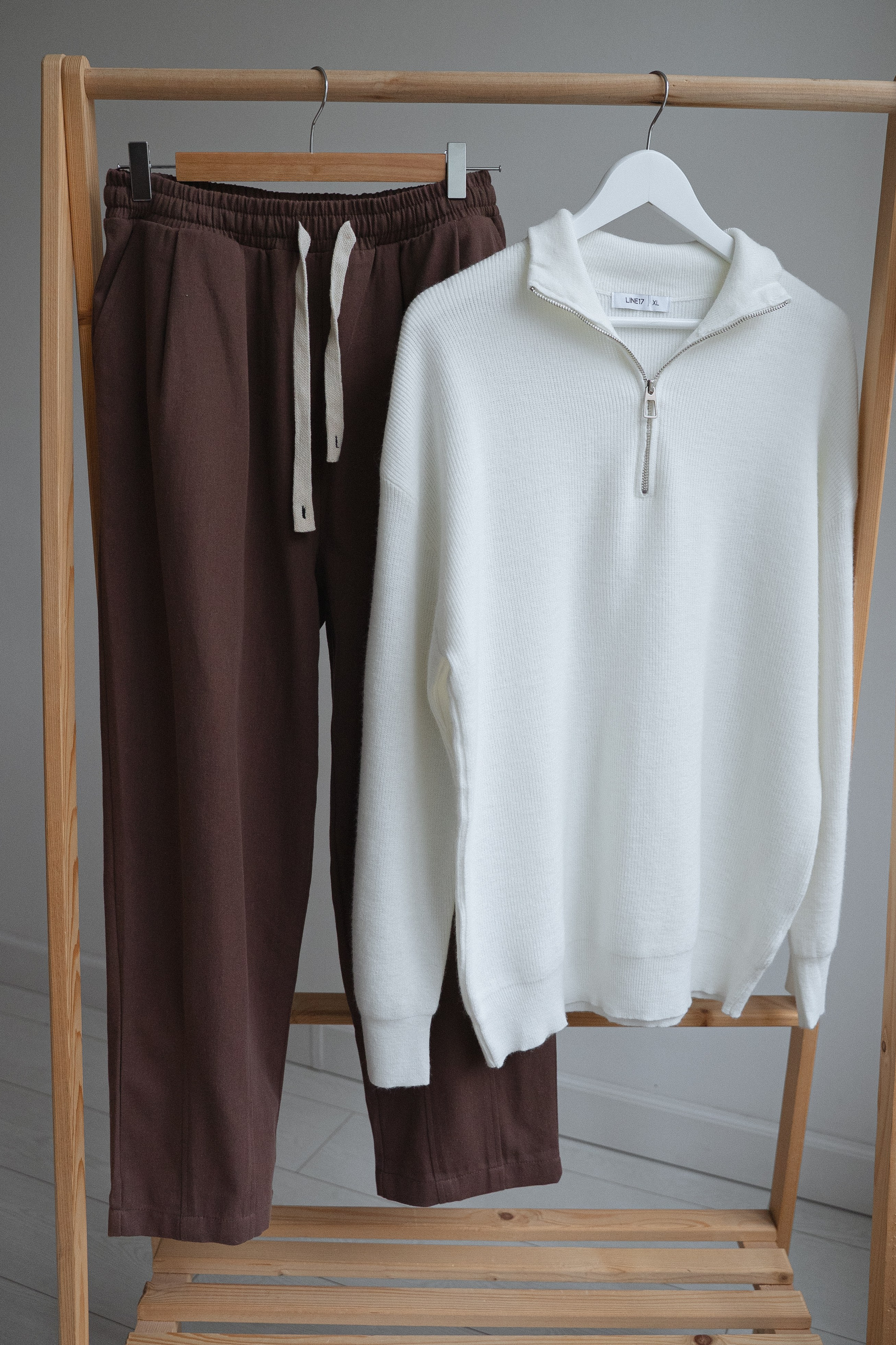 БРЮКИ КОРИЧНЕВЫЕ 48. Фотостудия в Люберцах