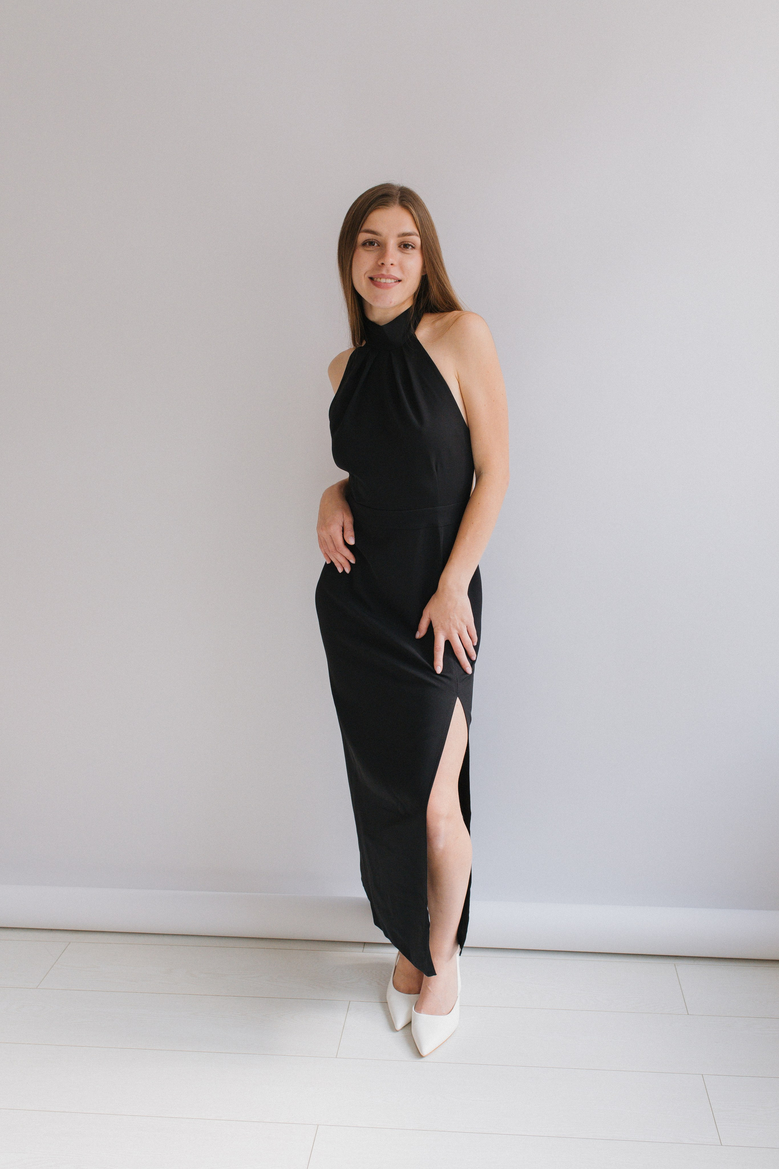 ПЛАТЬЕ ВЕЧЕРНЕЕ С ОТКРЫТОЙ СПИНОЙ. Фотостудия в Люберцах