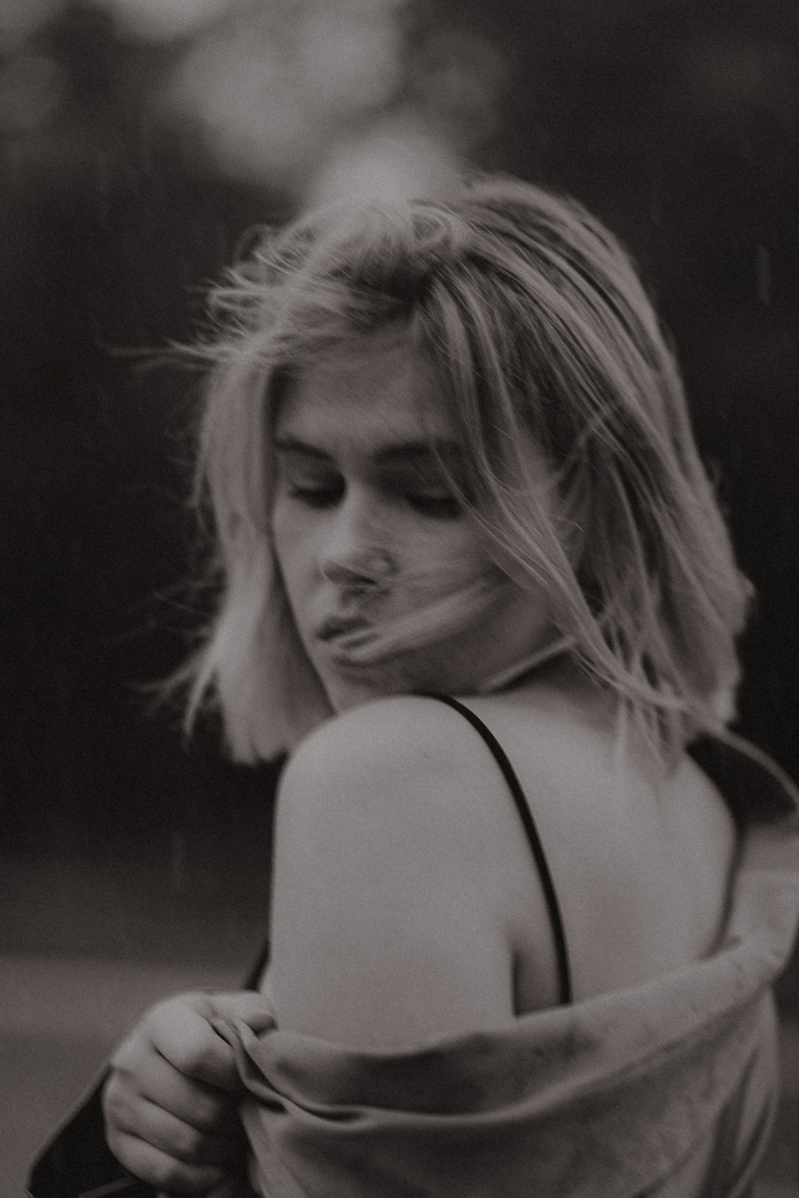 Дарья и дождь. Фотограф в Москве