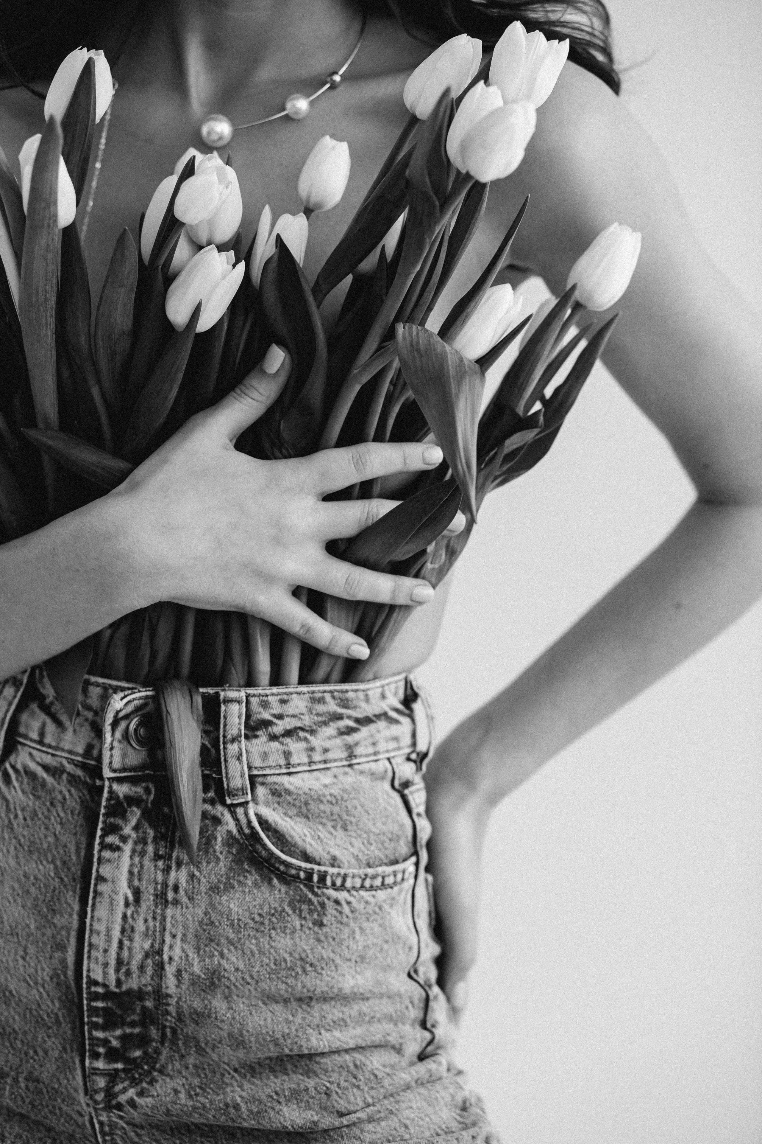 Юлия и тюльпаны. Фотограф в Москве