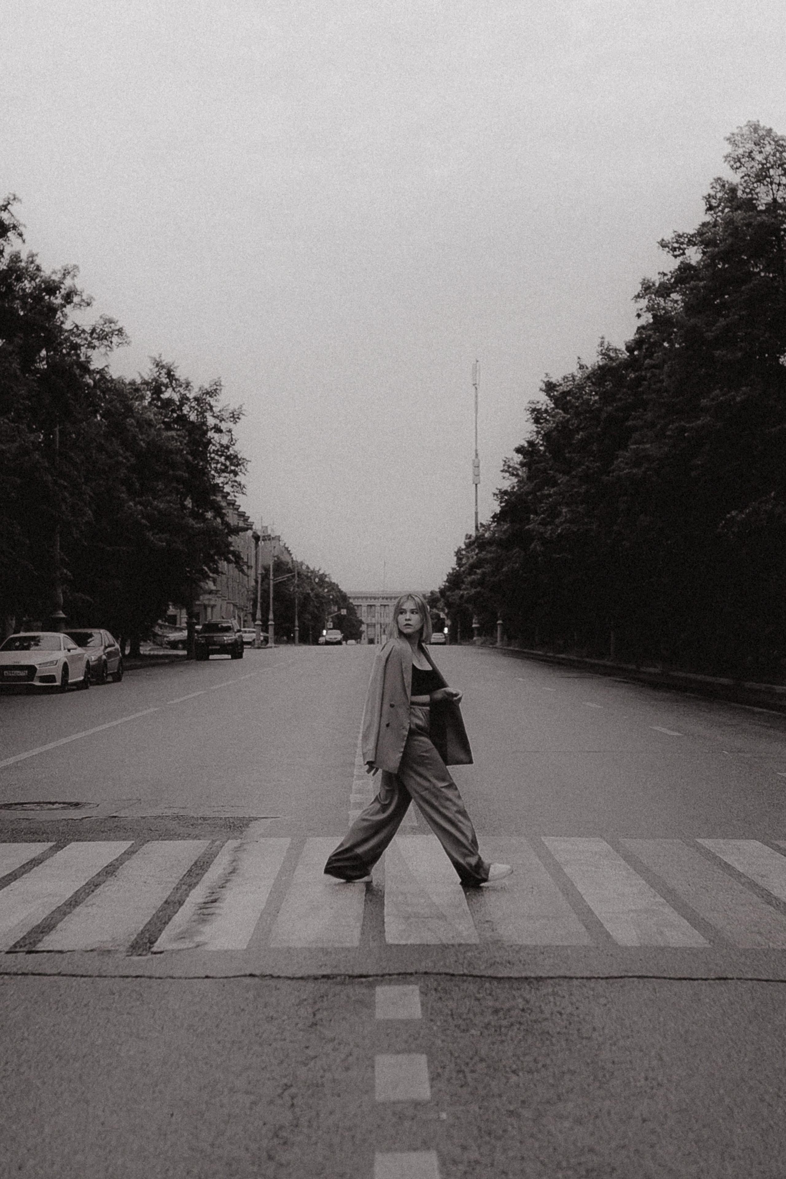 Дарья и дождь. Фотограф в Москве