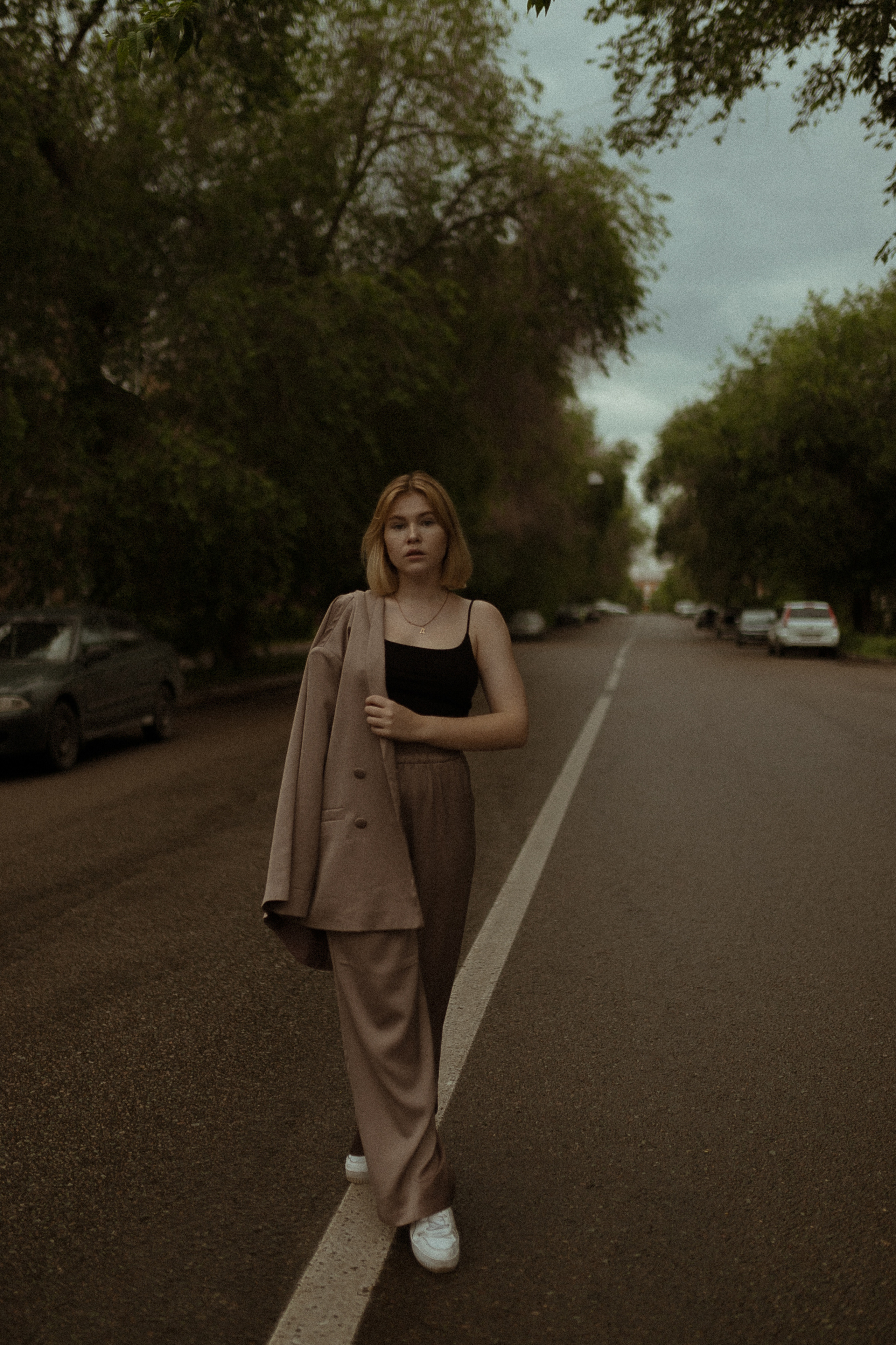 Дарья и дождь. Фотограф в Москве