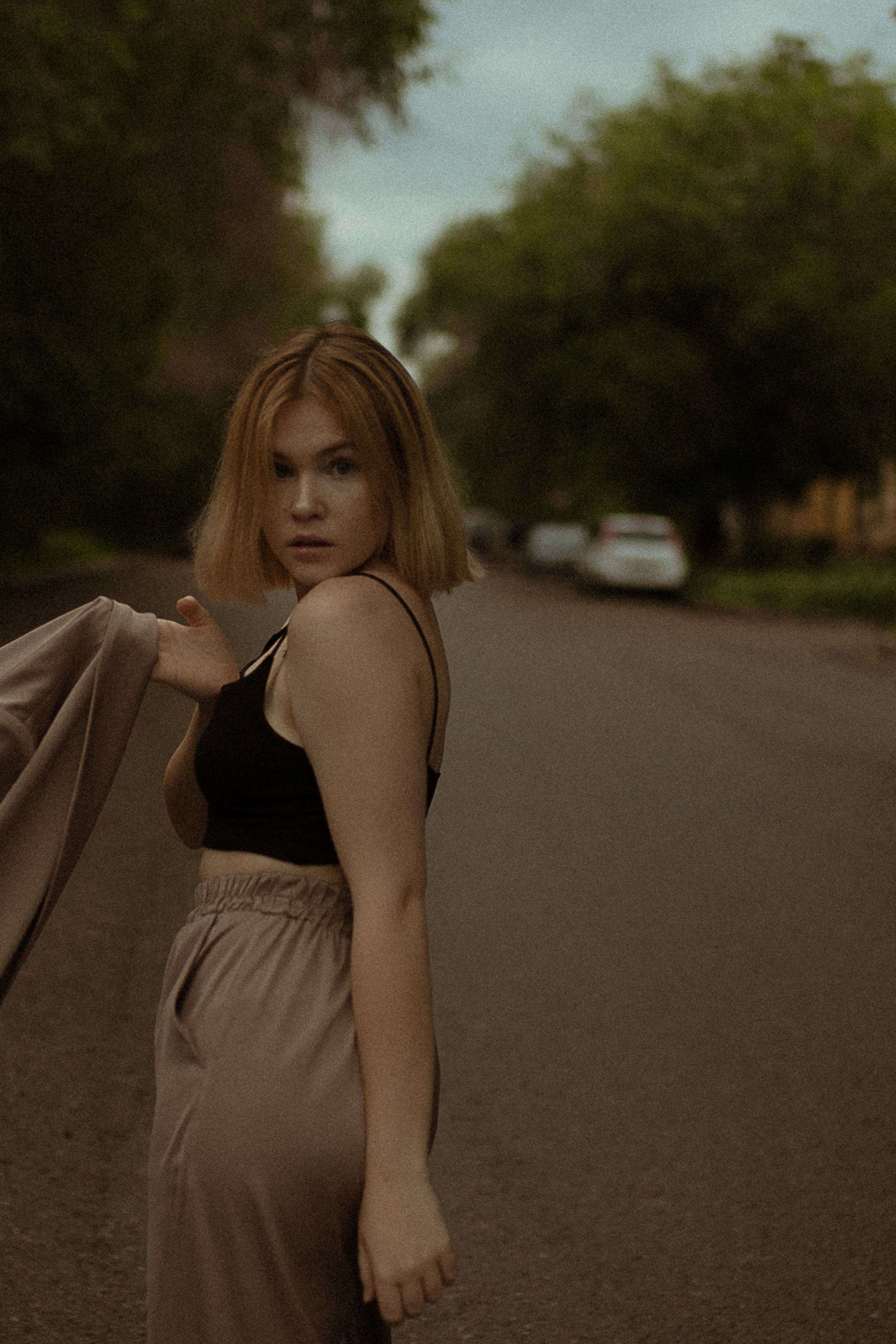 Дарья и дождь. Фотограф в Москве