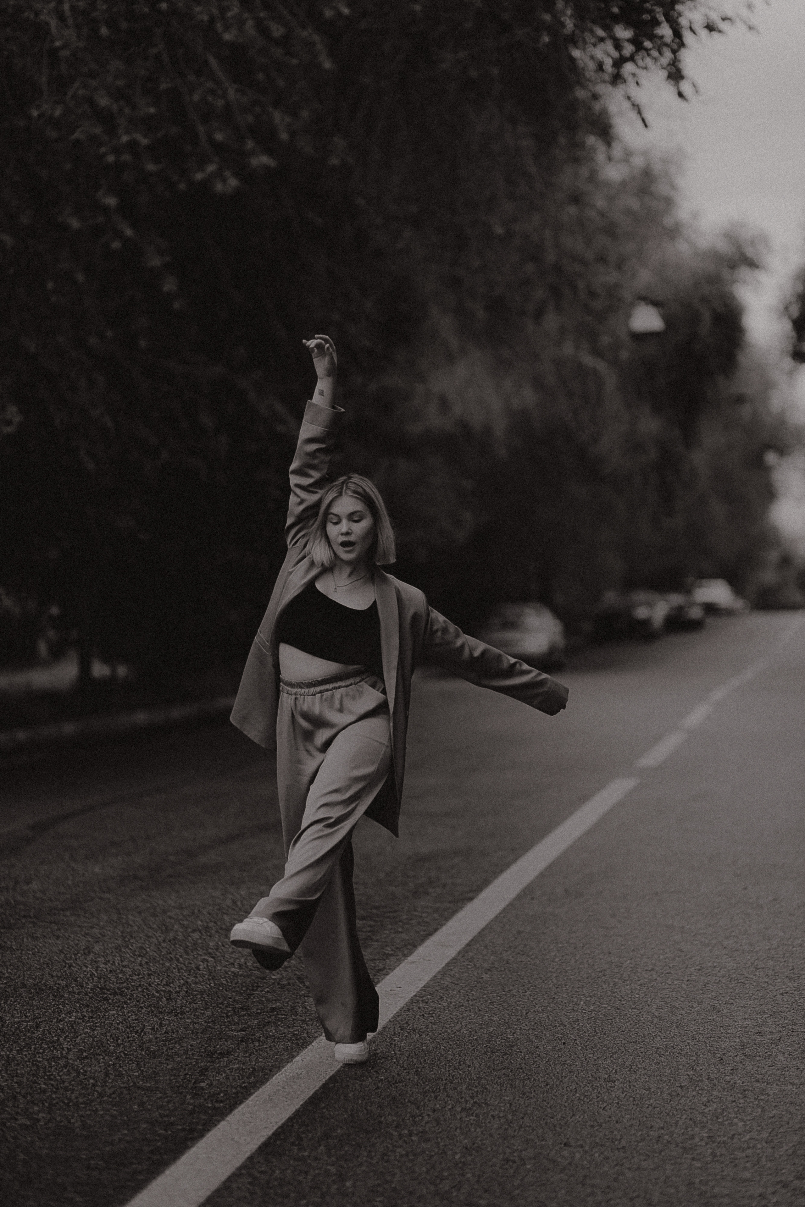 Дарья и дождь. Фотограф в Москве