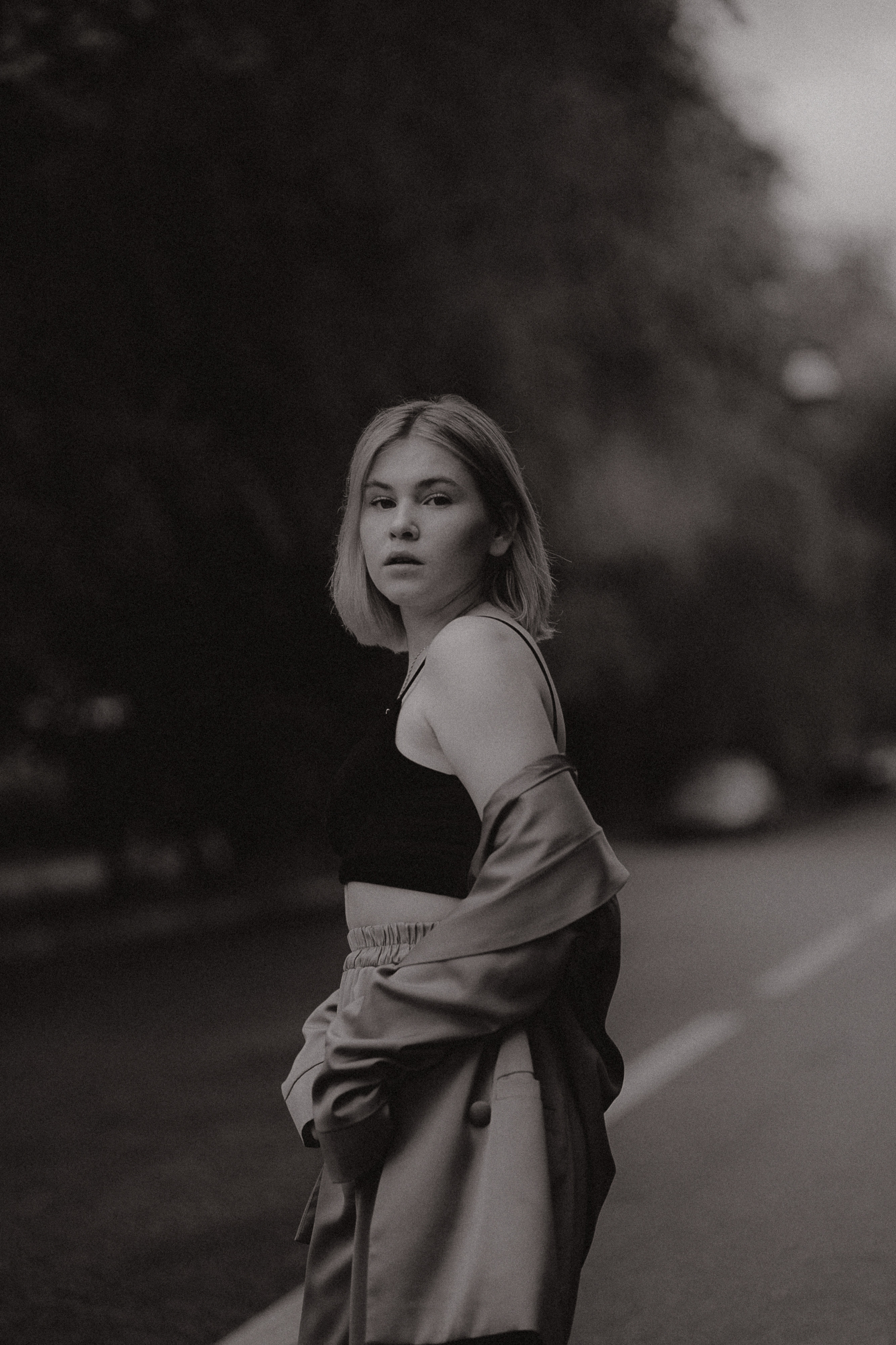 Дарья и дождь. Фотограф в Москве