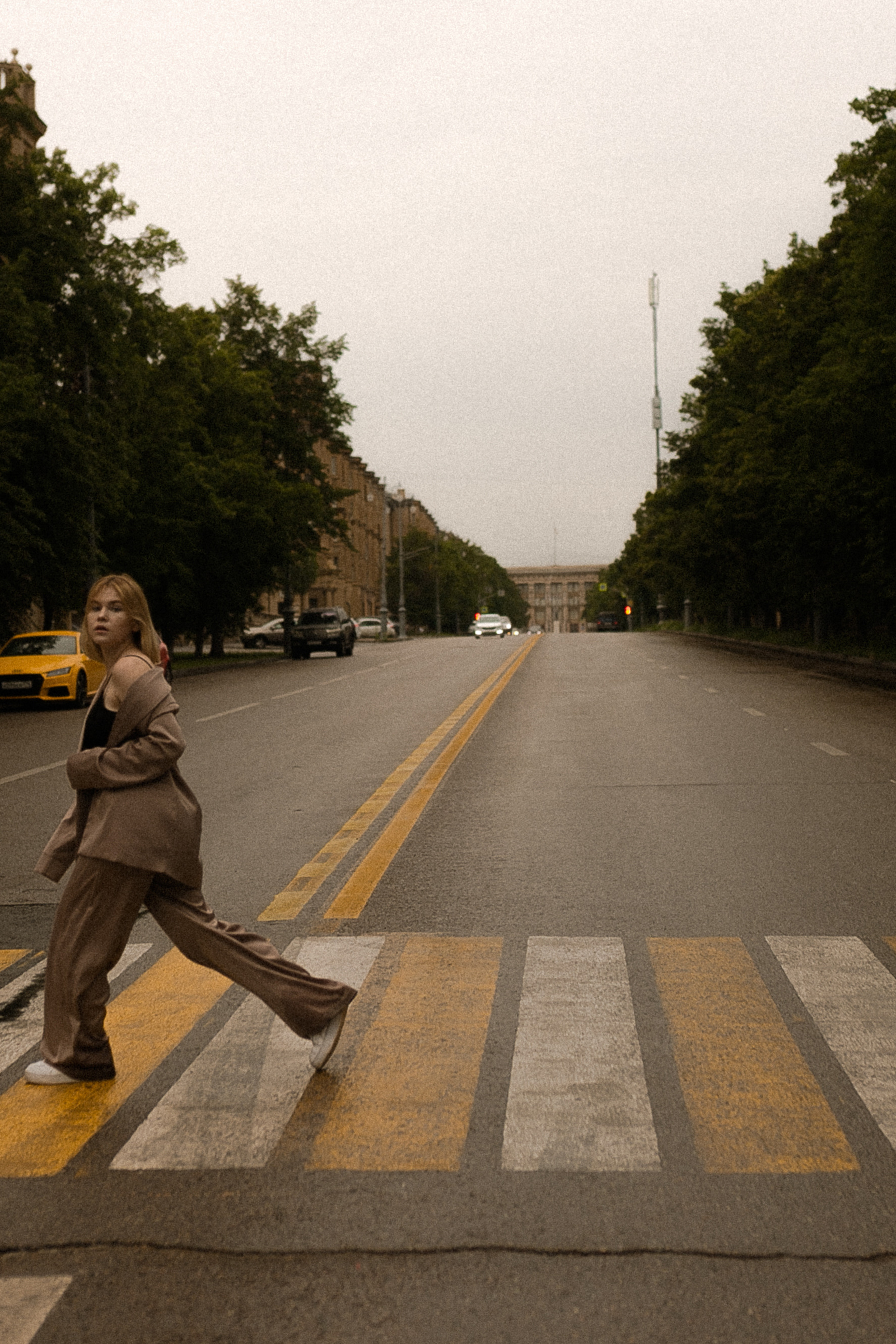 Дарья и дождь. Фотограф в Москве