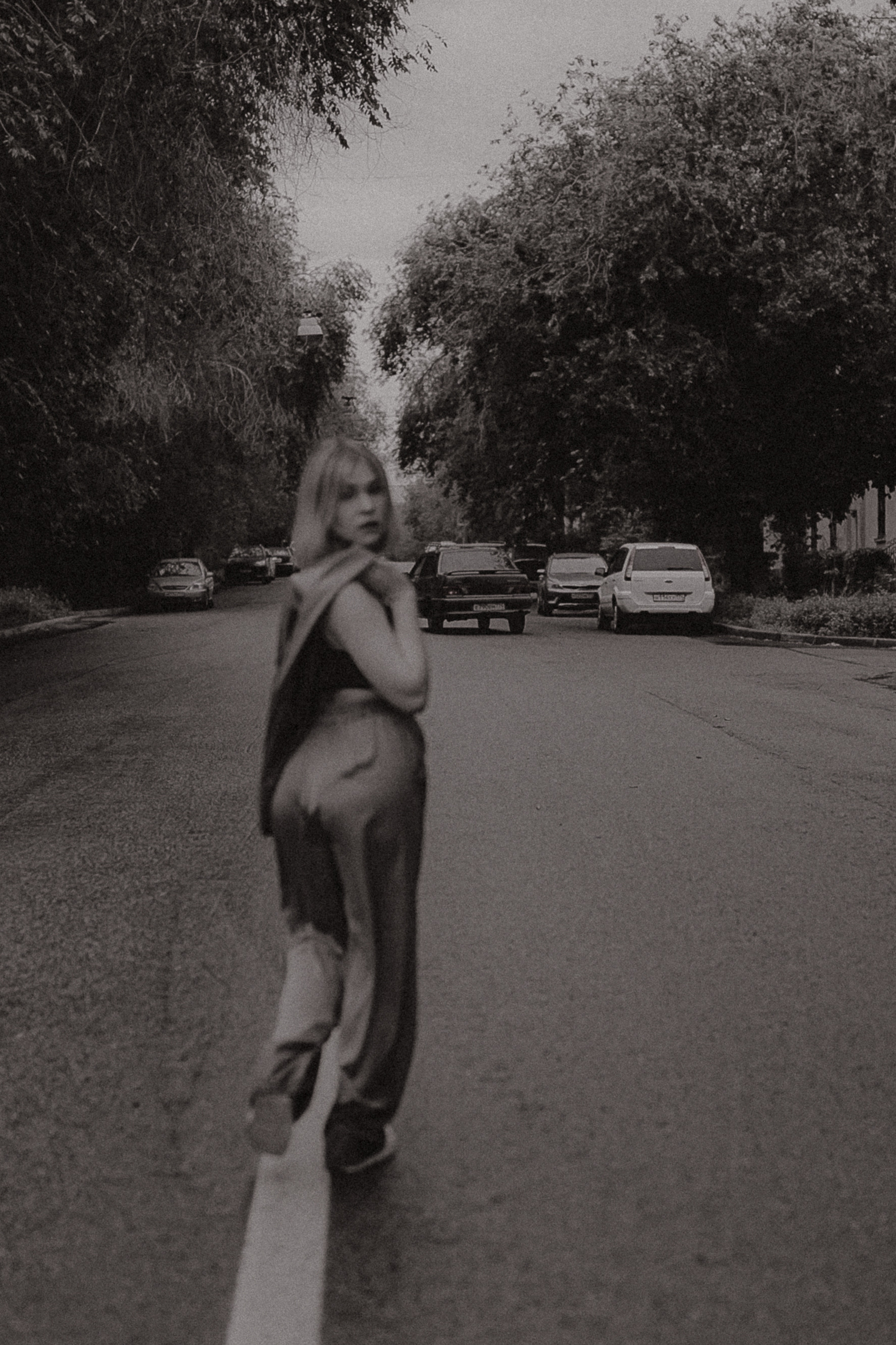 Дарья и дождь. Фотограф в Москве