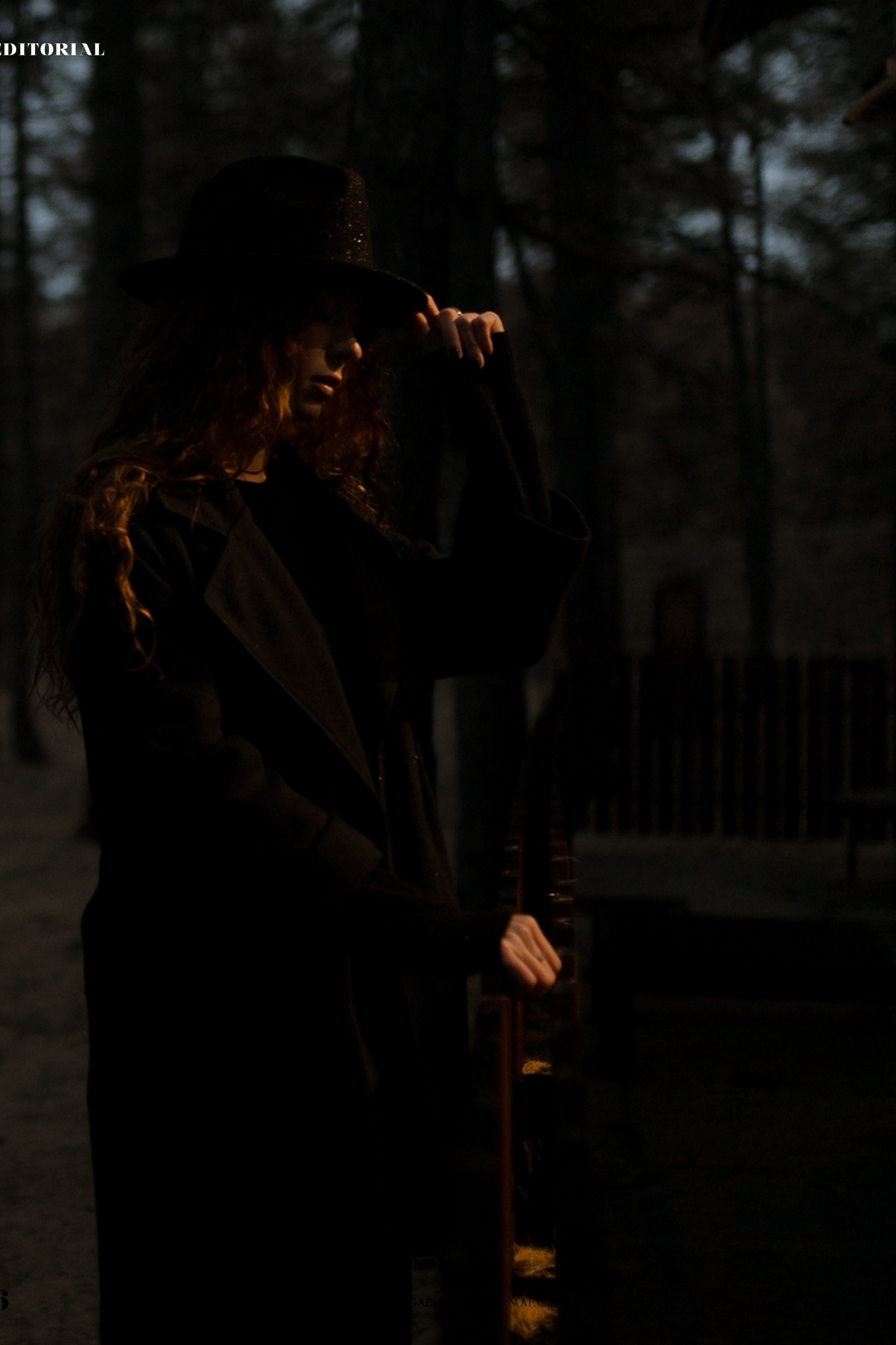 Полина. Шляпа. Дождь. Фотограф в Москве