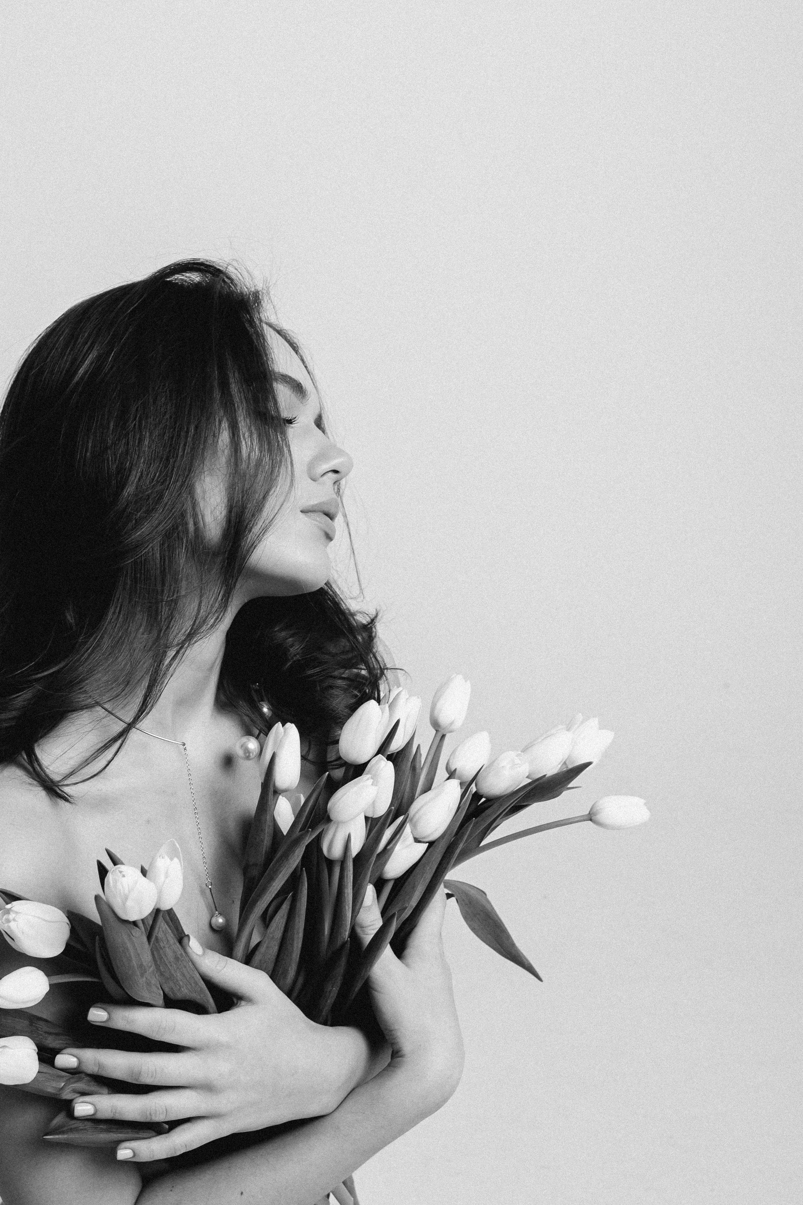 Юлия и тюльпаны. Фотограф в Москве