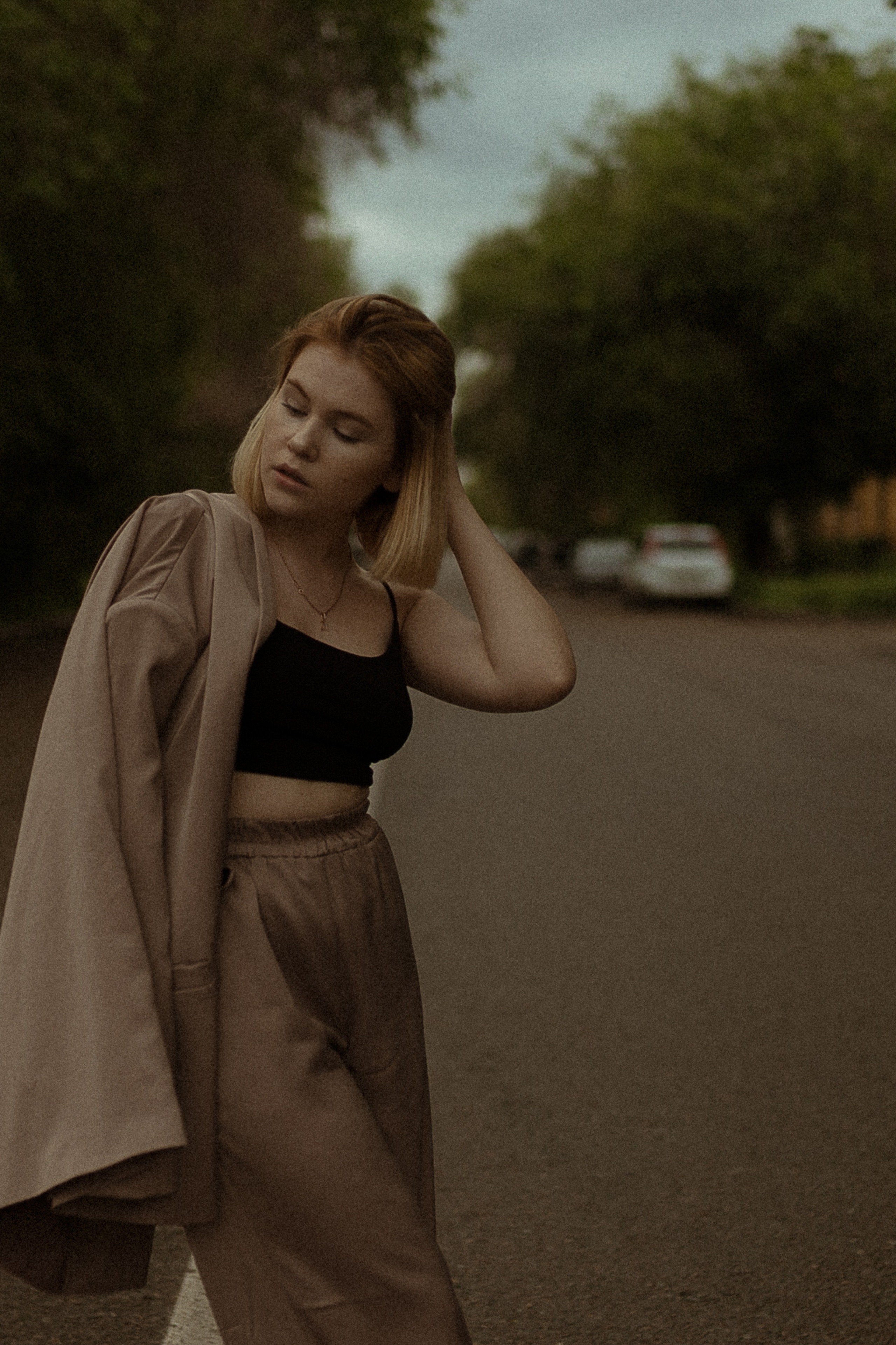 Дарья и дождь. Фотограф в Москве