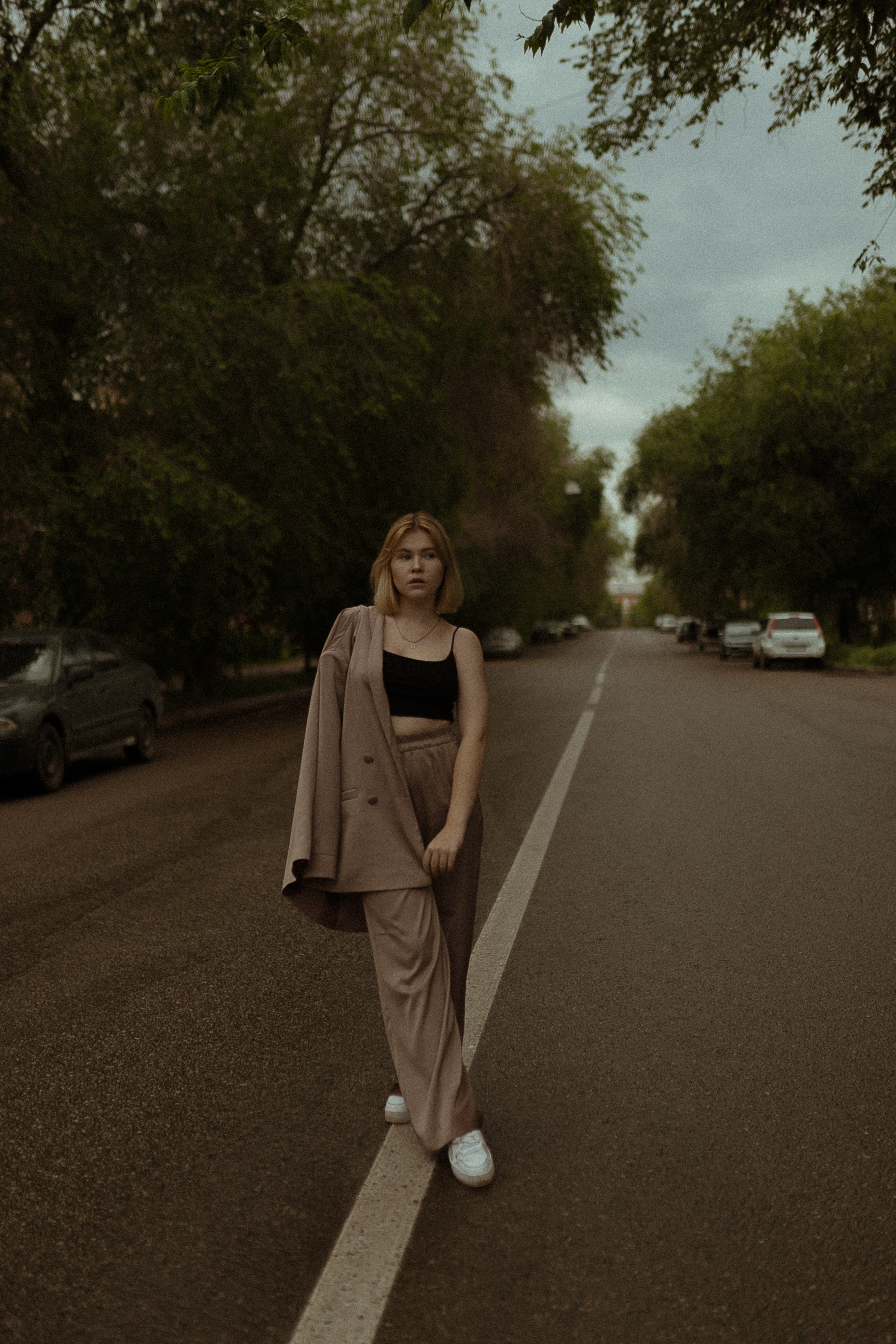 Дарья и дождь. Фотограф в Москве