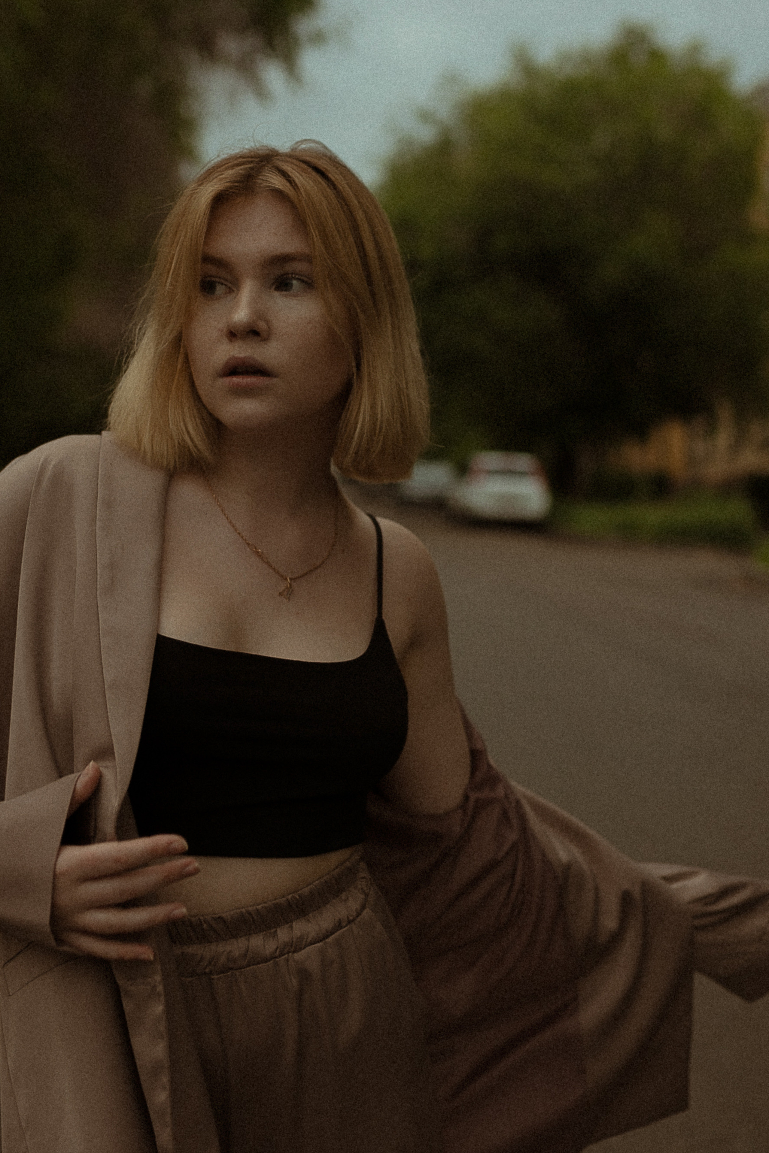 Дарья и дождь. Фотограф в Москве