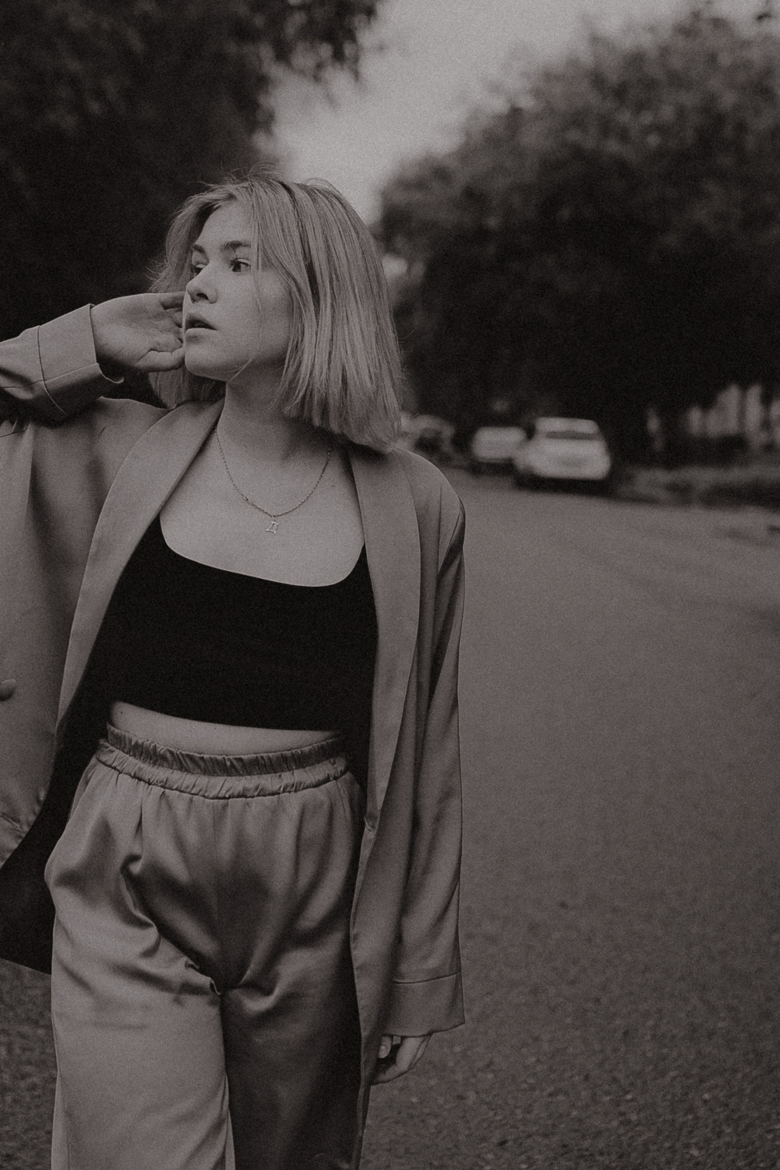 Дарья и дождь. Фотограф в Москве