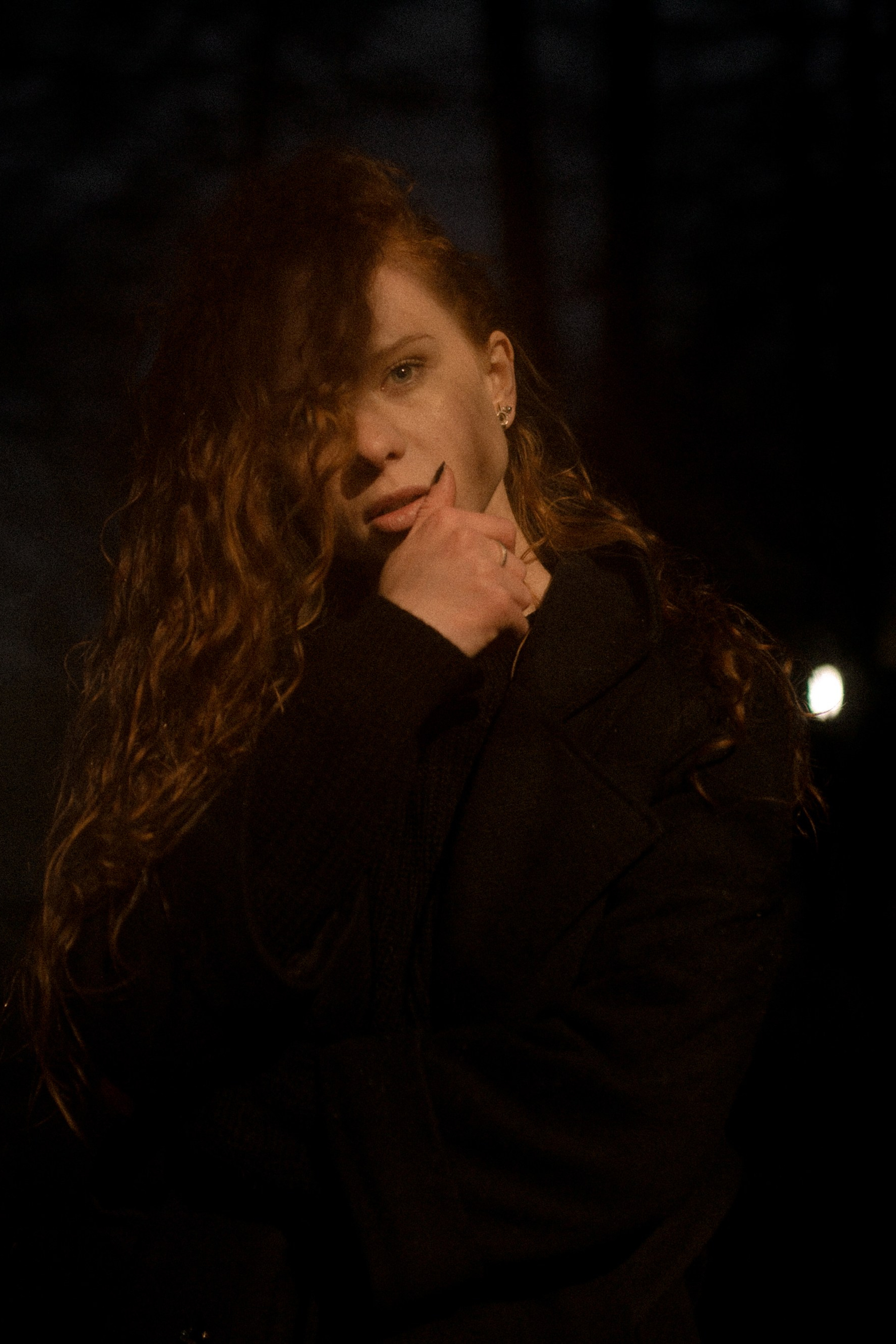 Полина. Шляпа. Дождь. Фотограф в Москве