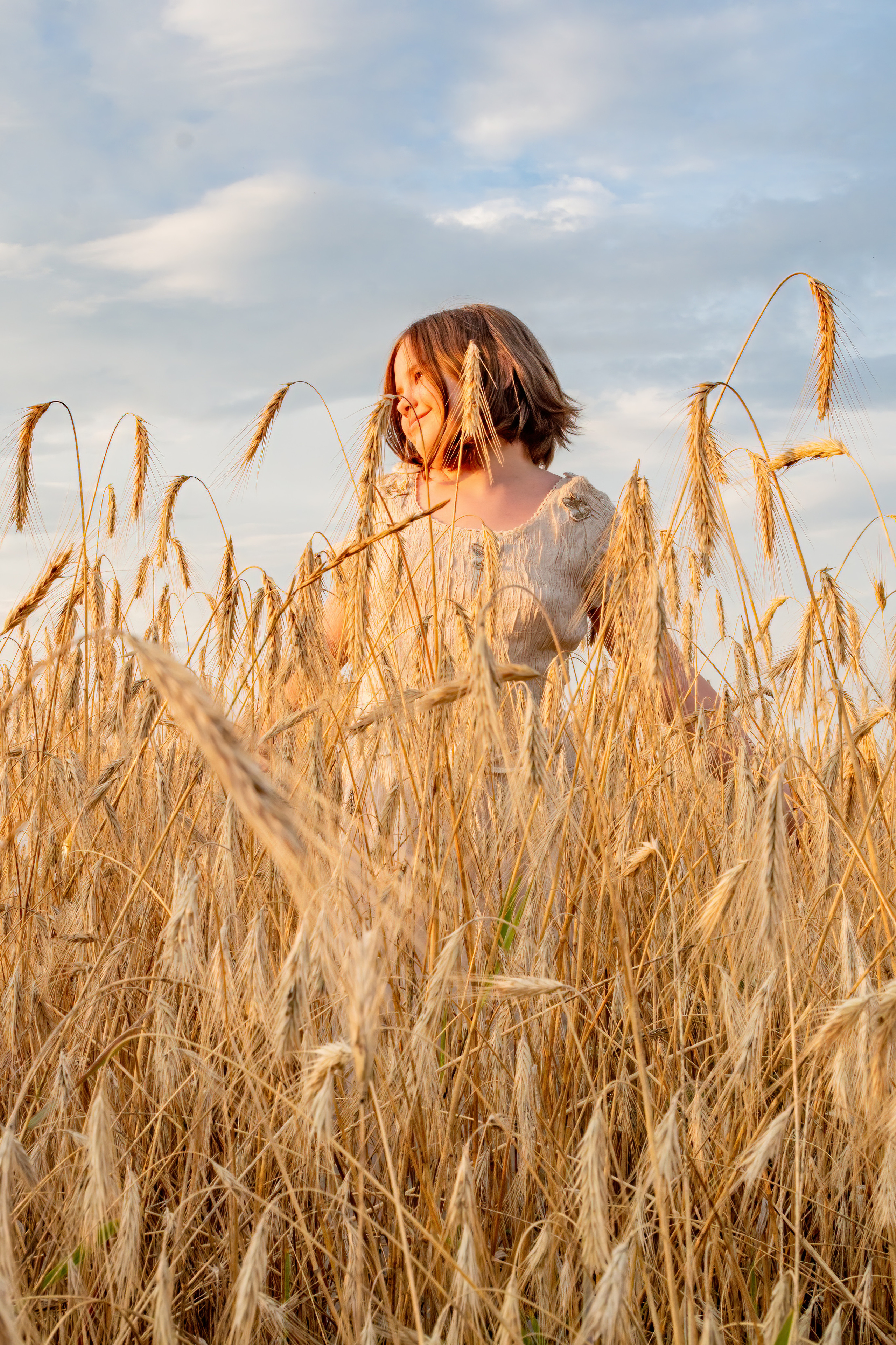 Прогулка в&nbsp;пшеничном поле