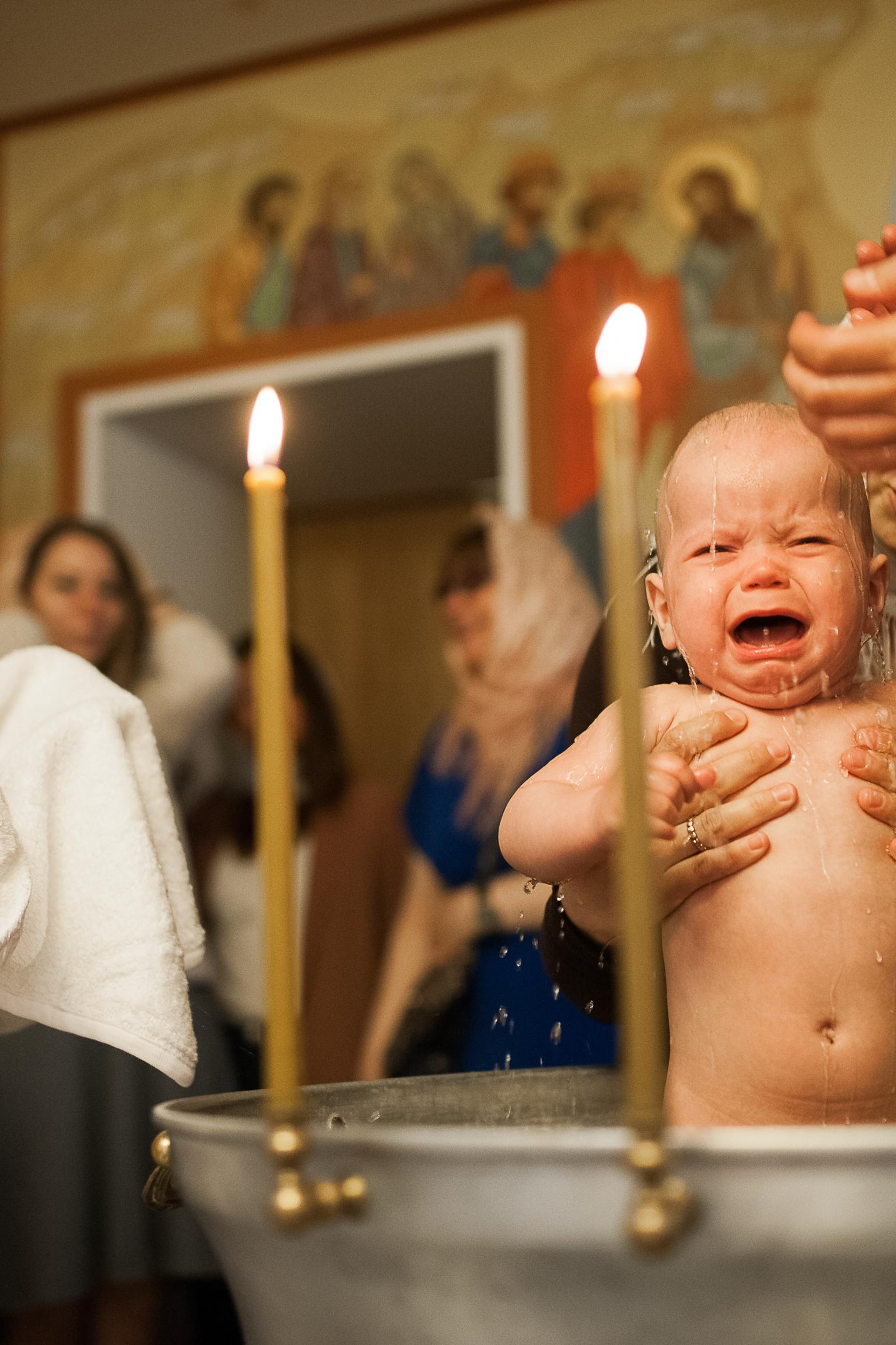 крещение разное