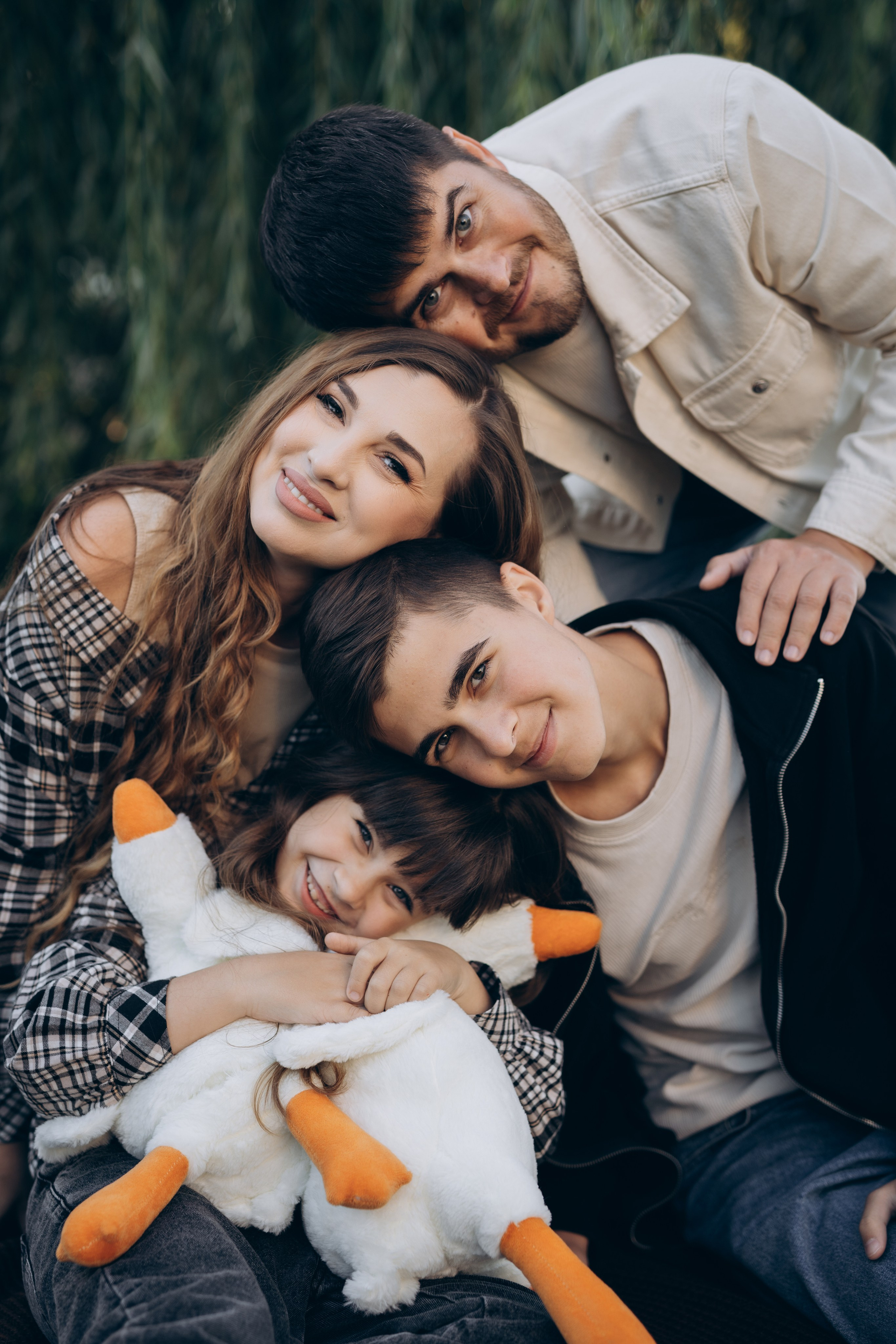 Красивая семья