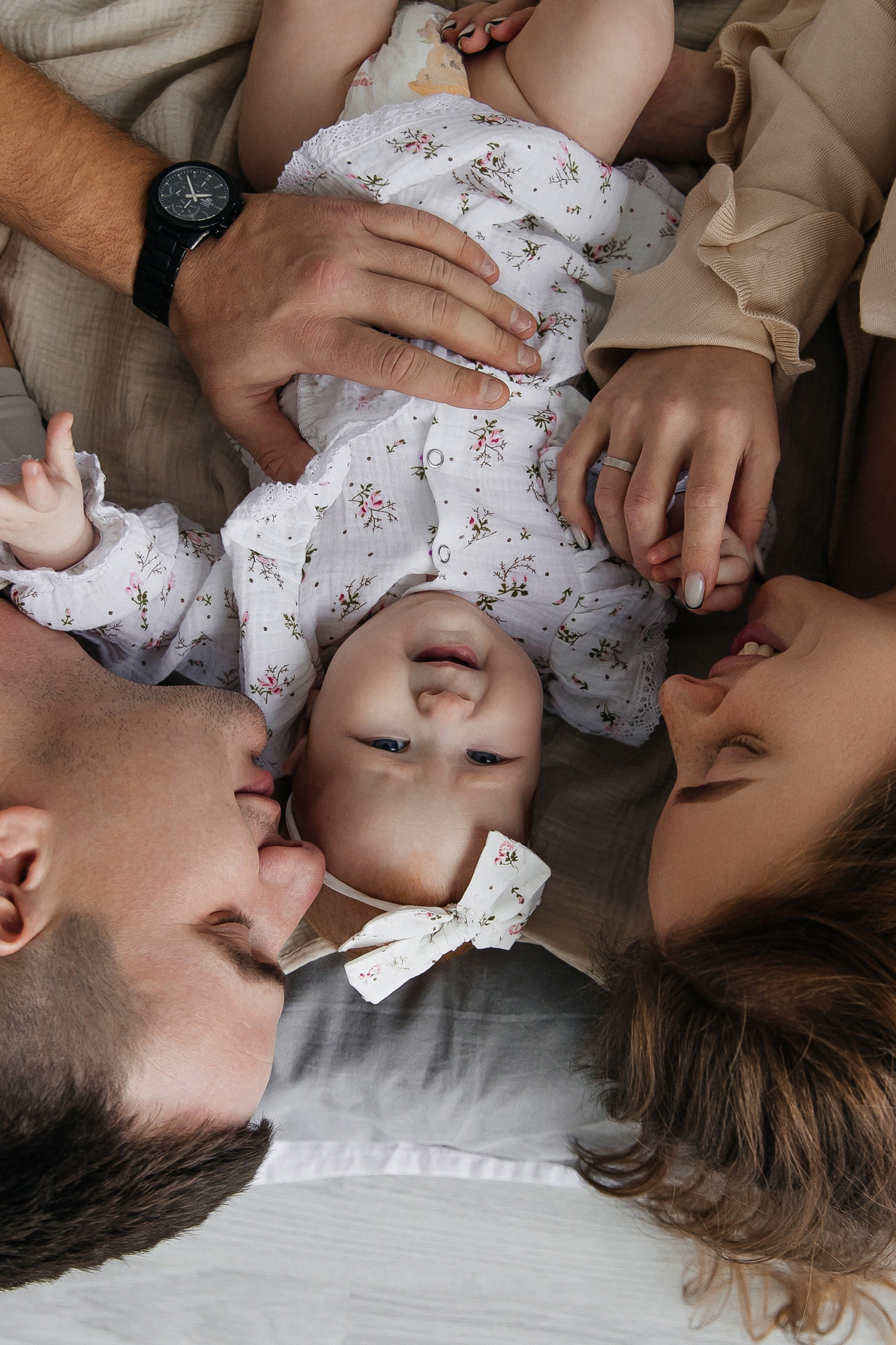 Настя с&nbsp;семьей