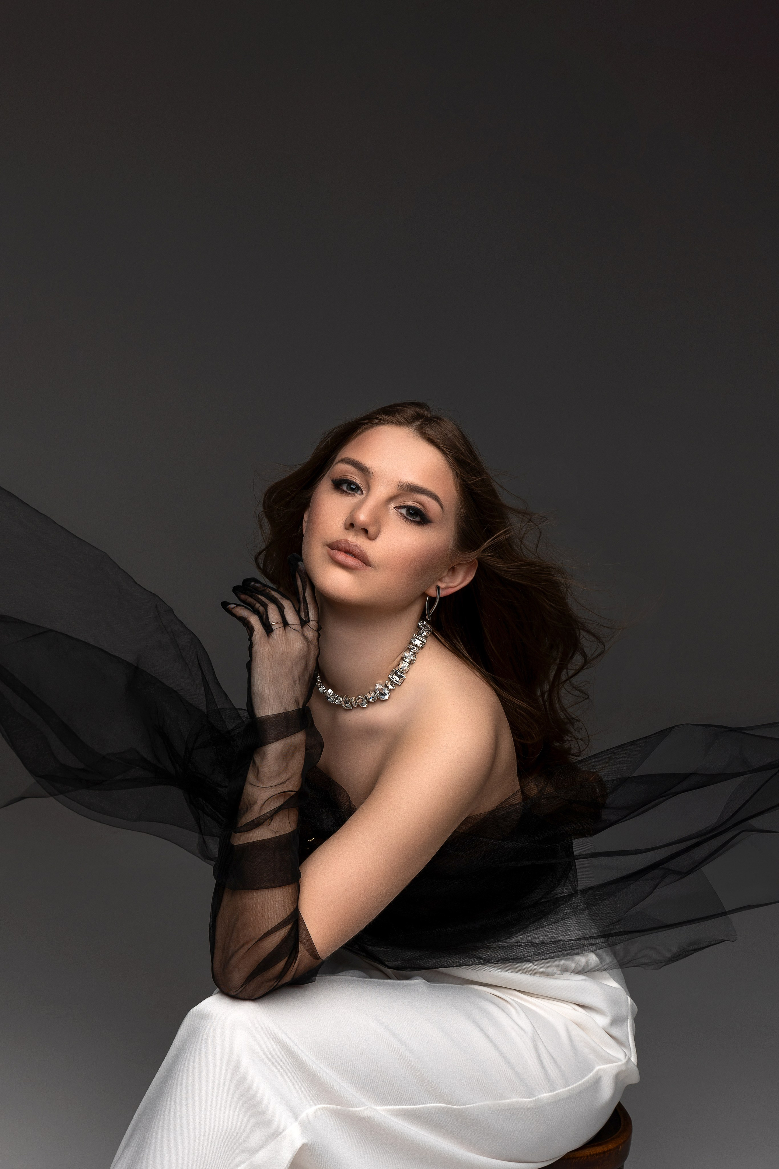 Сьемки на циклораме