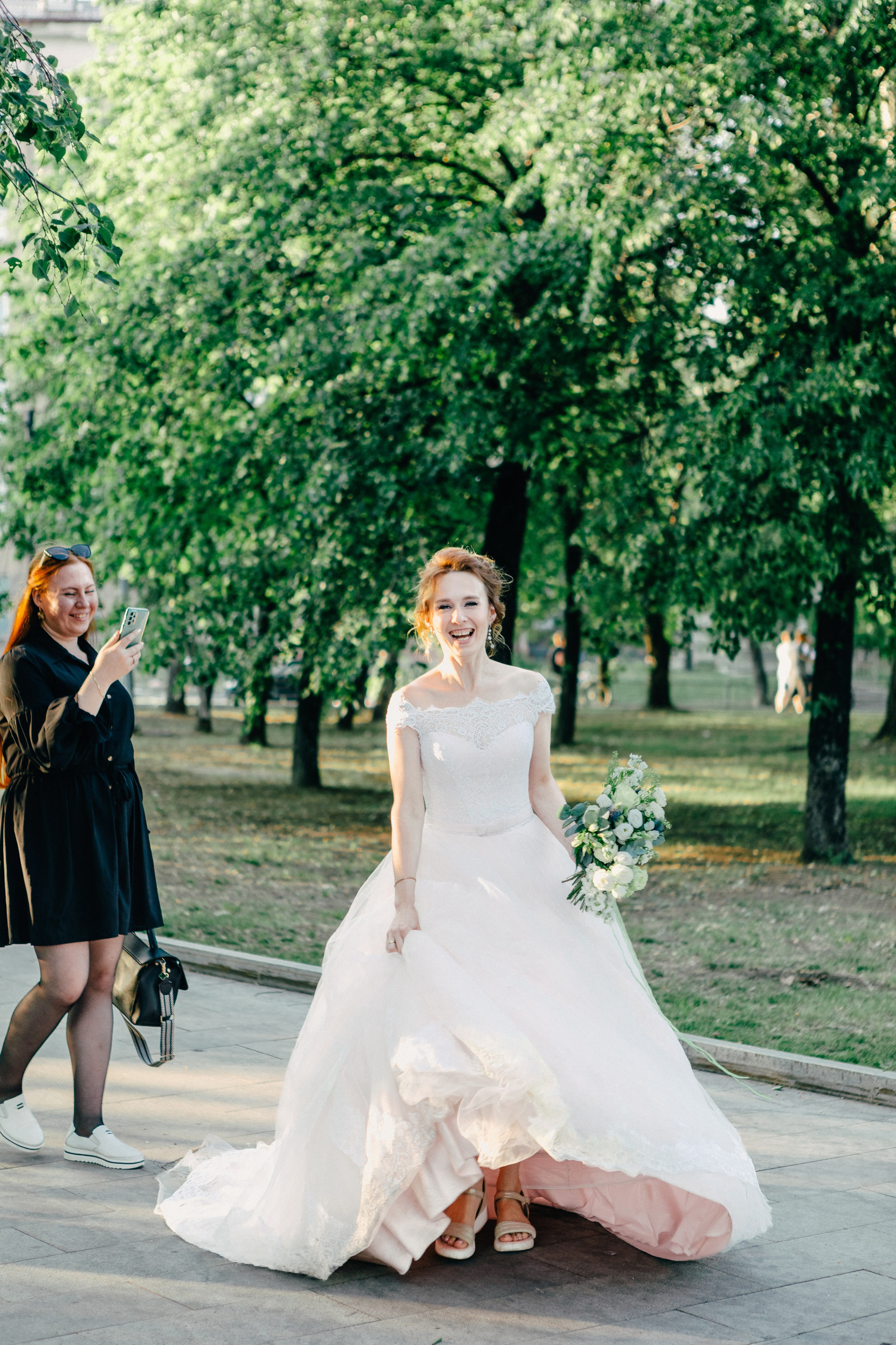 Прогулка на 5 летний юбилей свадьбы.