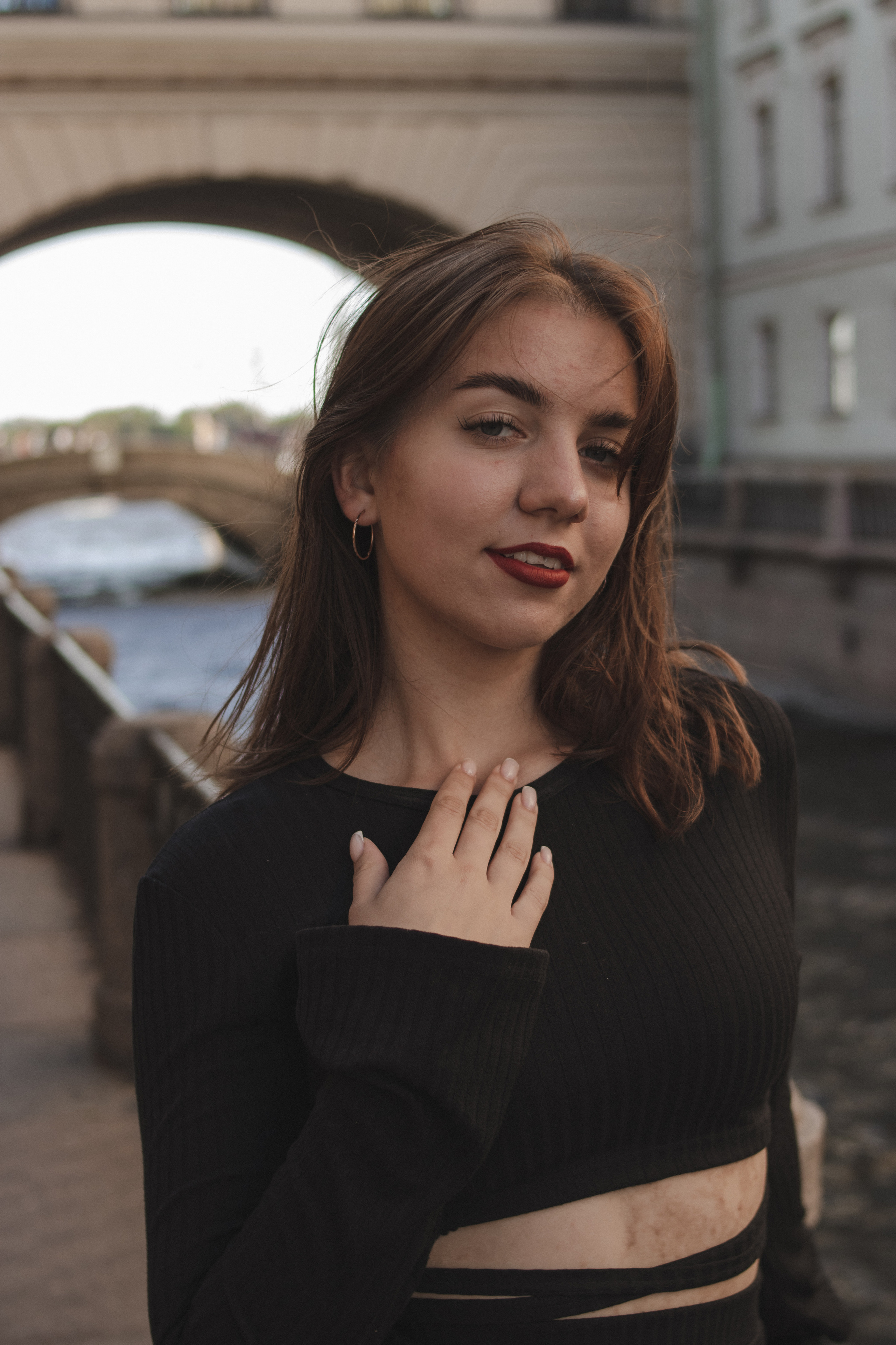 По главным достопримечательностями. Фотограф в Санкт-Петербурге Полина Федорова