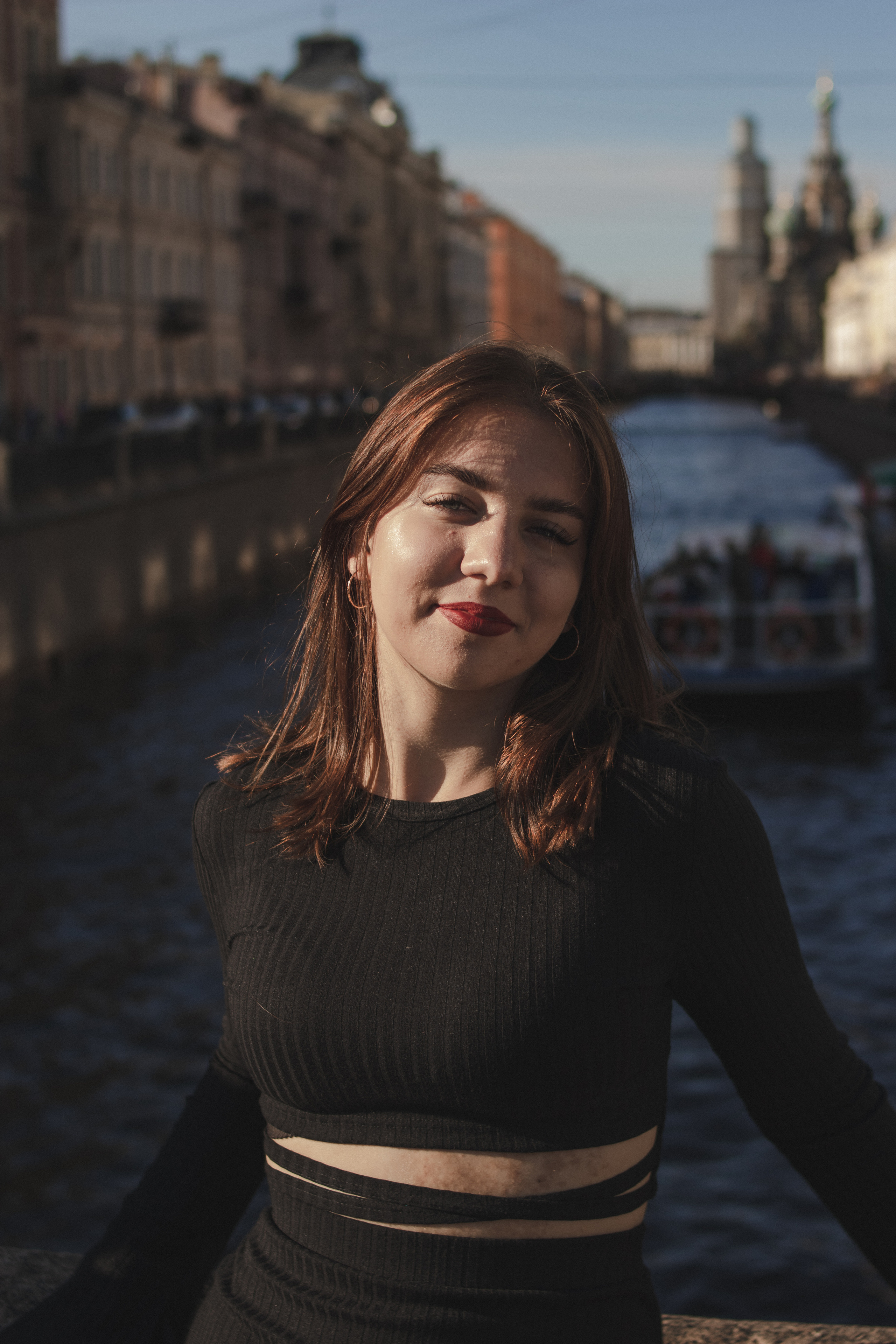 По главным достопримечательностями. Фотограф в Санкт-Петербурге Полина Федорова