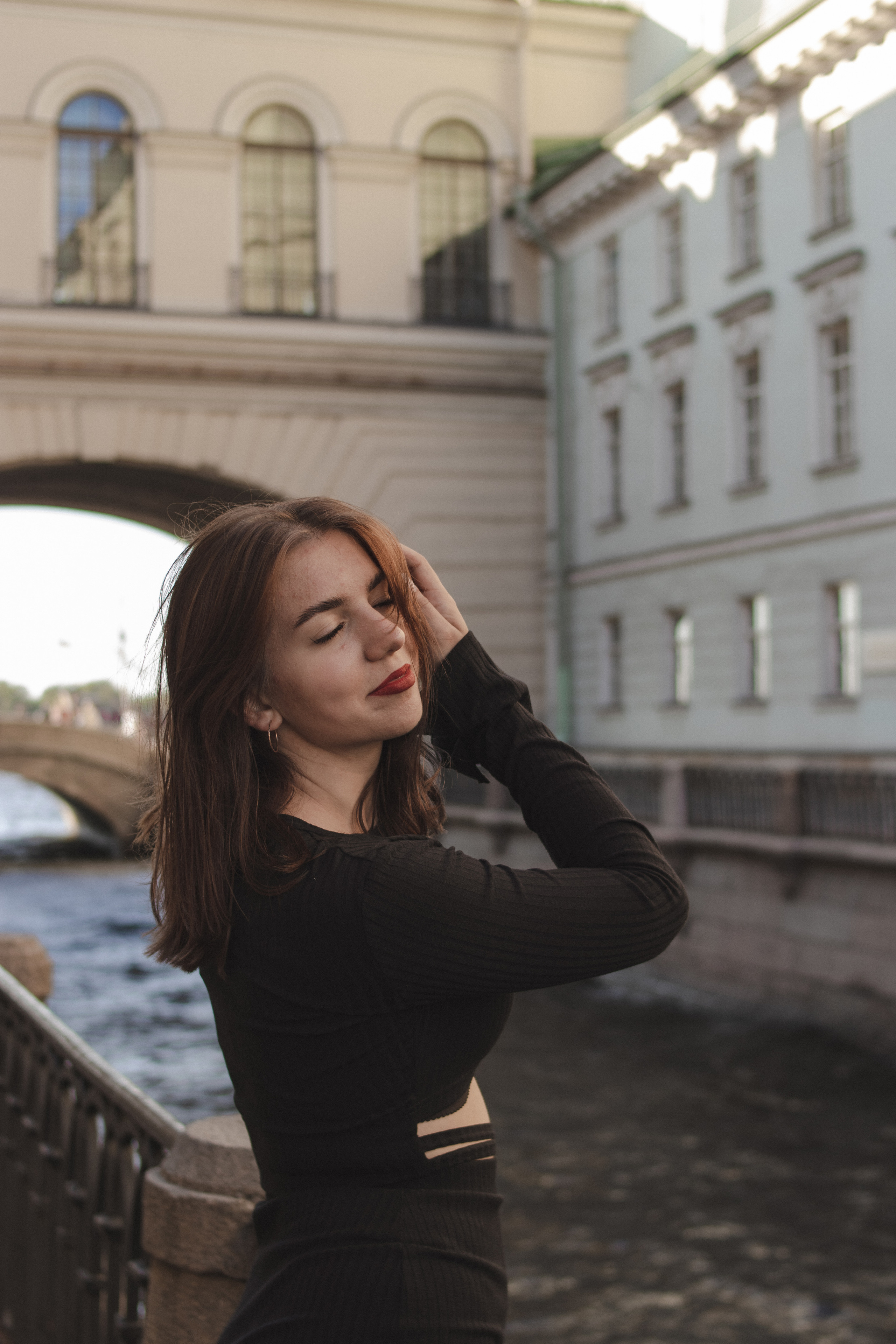 По главным достопримечательностями. Фотограф в Санкт-Петербурге Полина Федорова