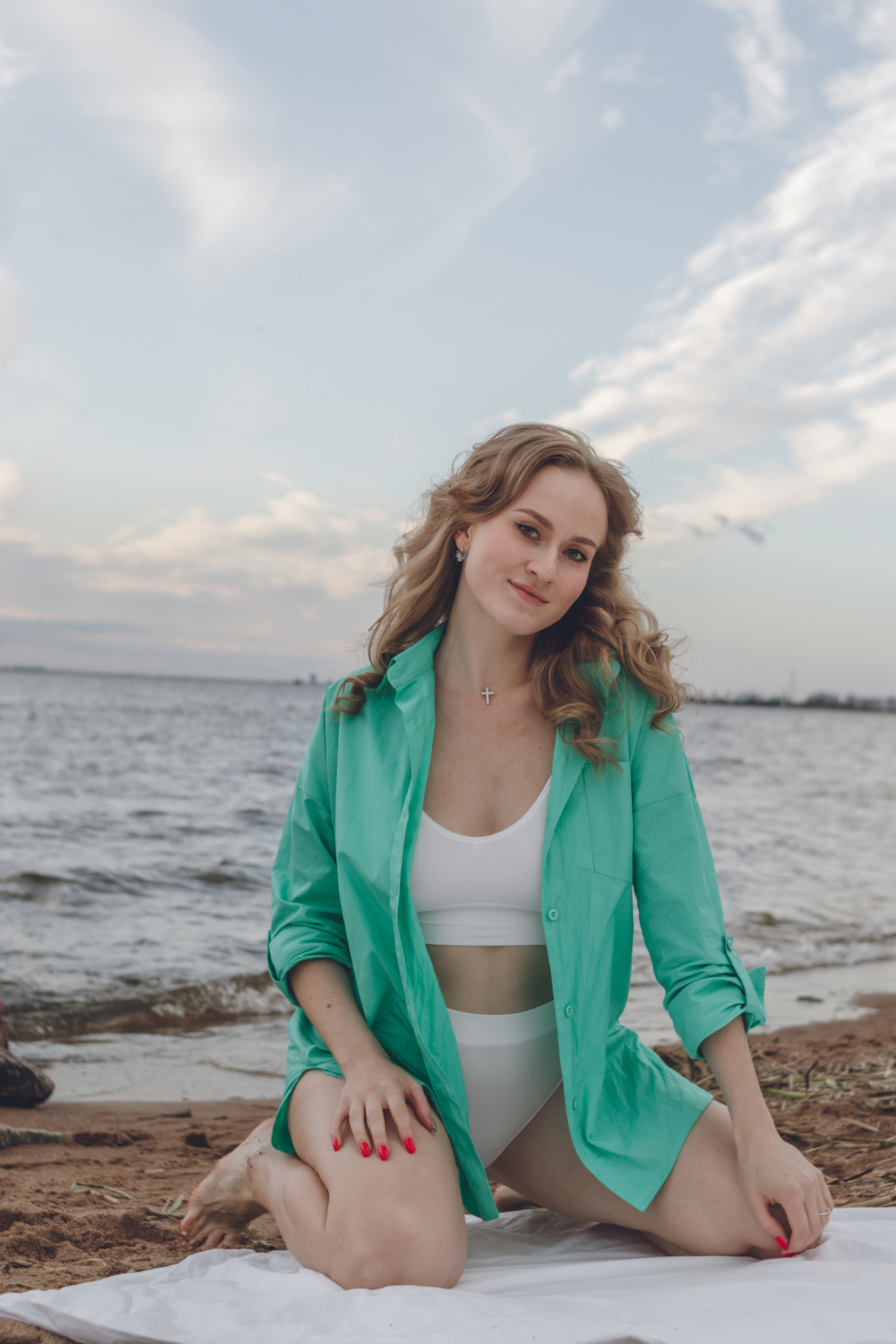 Пляж, залитым солнцем. Фотограф в Санкт-Петербурге Полина Федорова