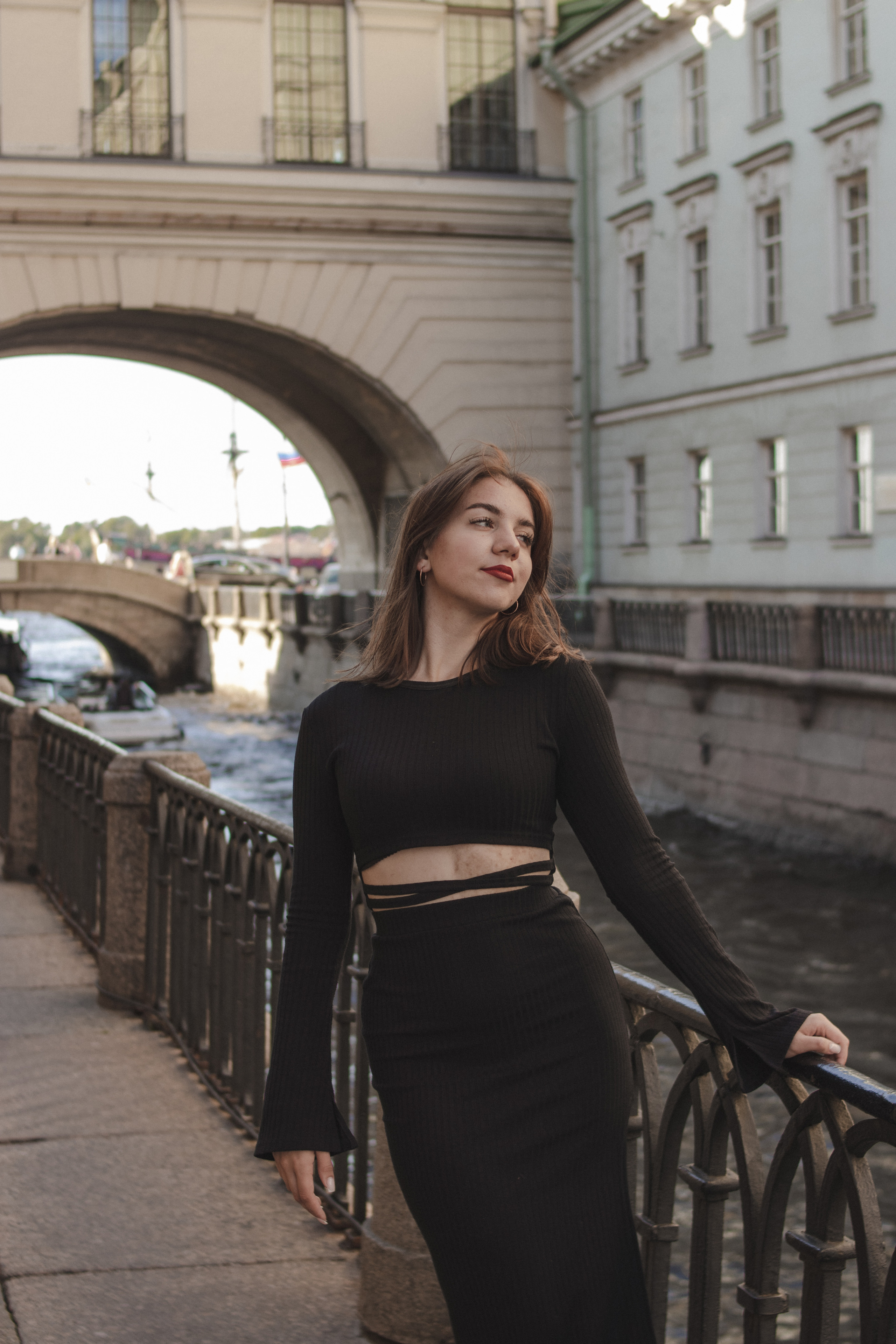 По главным достопримечательностями. Фотограф в Санкт-Петербурге Полина Федорова