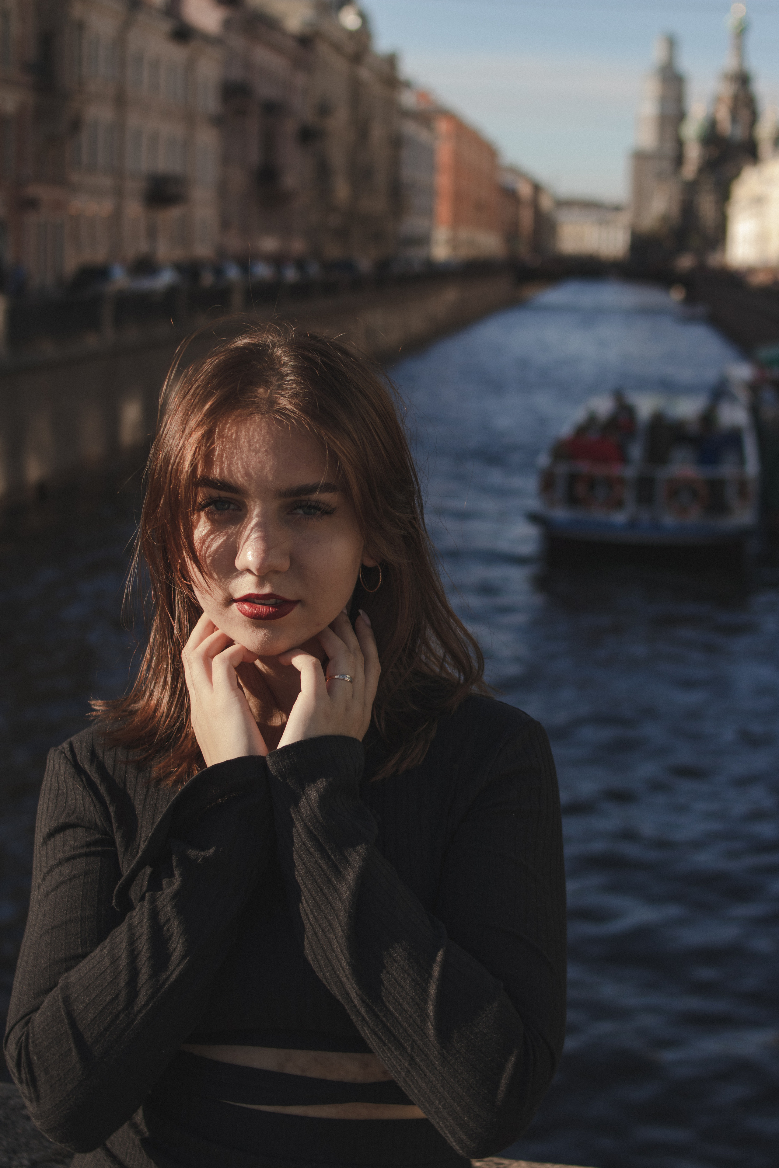 По главным достопримечательностями. Фотограф в Санкт-Петербурге Полина Федорова