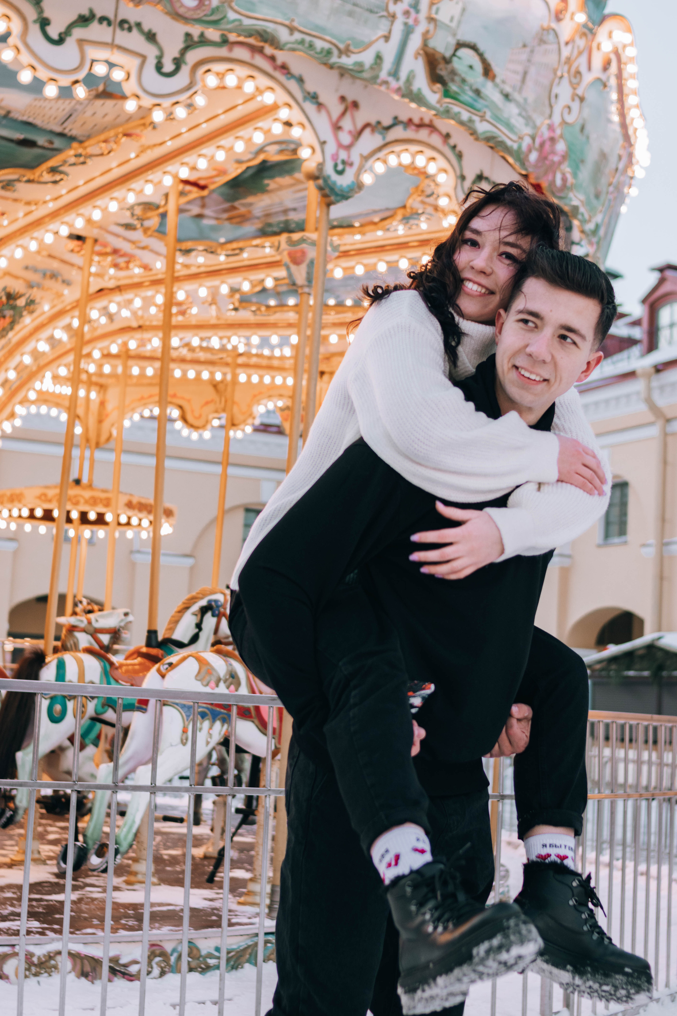 Любовь не подвластна холоду. Фотограф в Санкт-Петербурге Полина Федорова