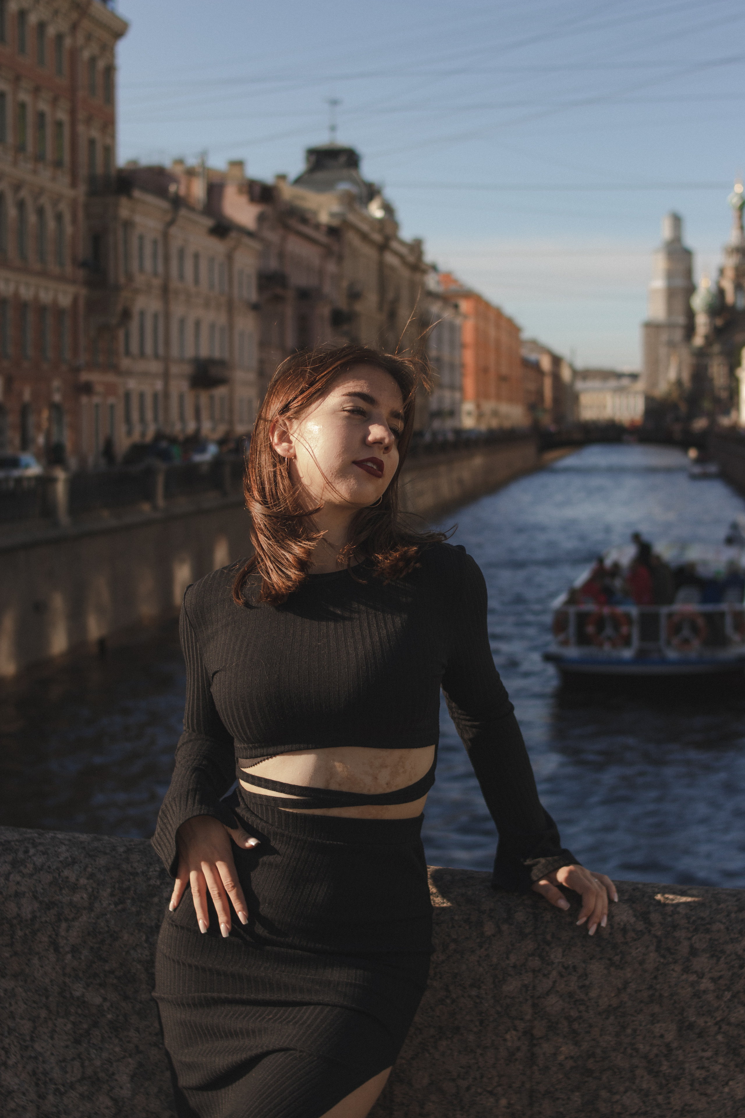 По главным достопримечательностями. Фотограф в Санкт-Петербурге Полина Федорова