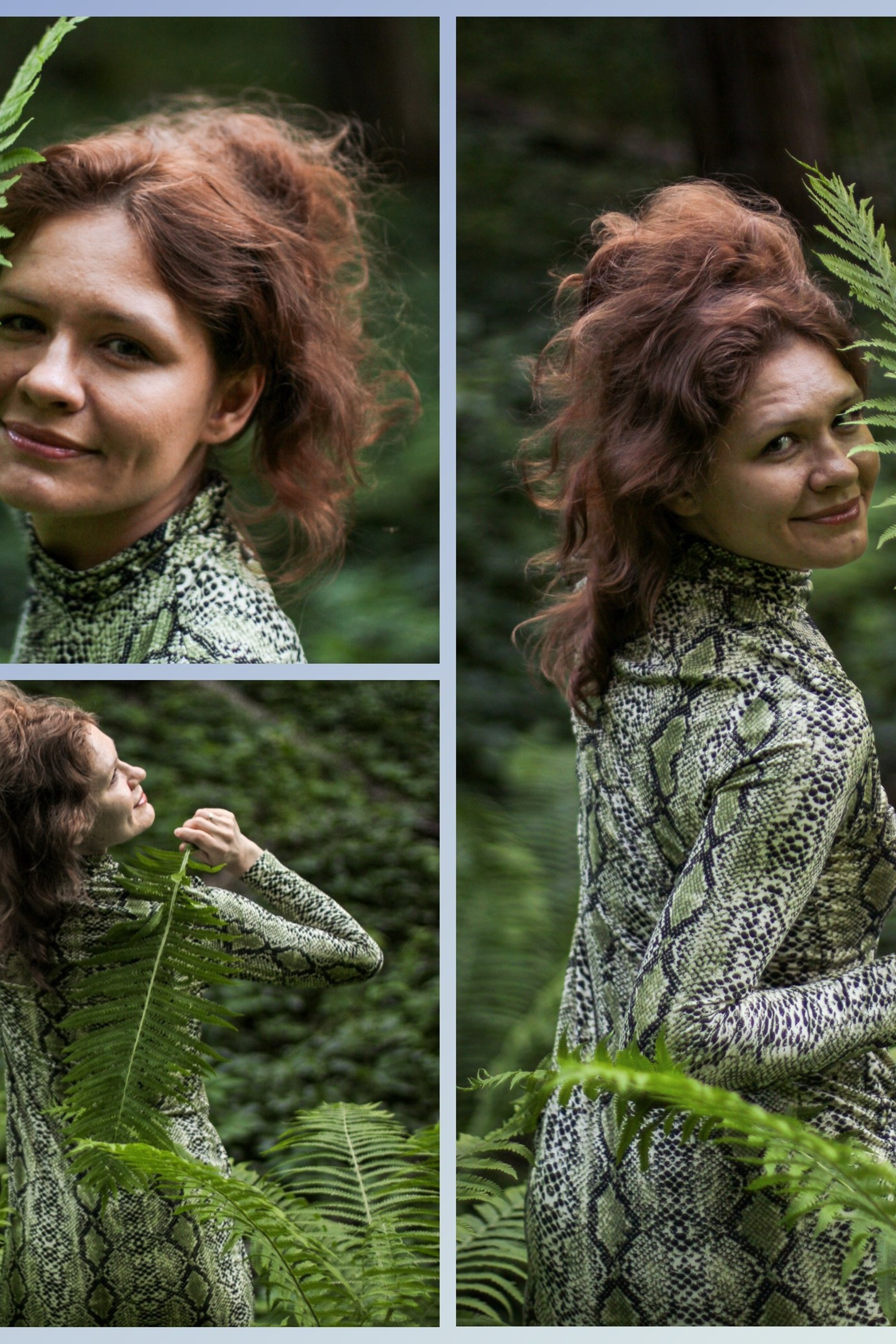 Змейка в лесу ⚡